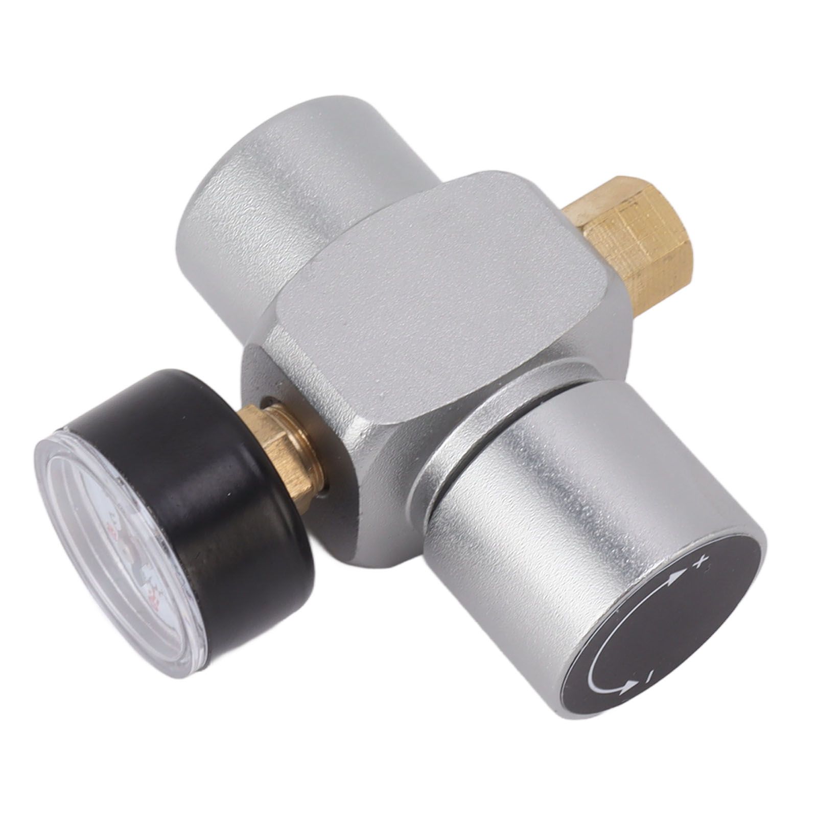 Water Pressure Reducing Valve 0‑60PSI Stainless Steel Pressure Regulator Multifunctional Hose Pressure Regulator for Homebrew - Image 2
