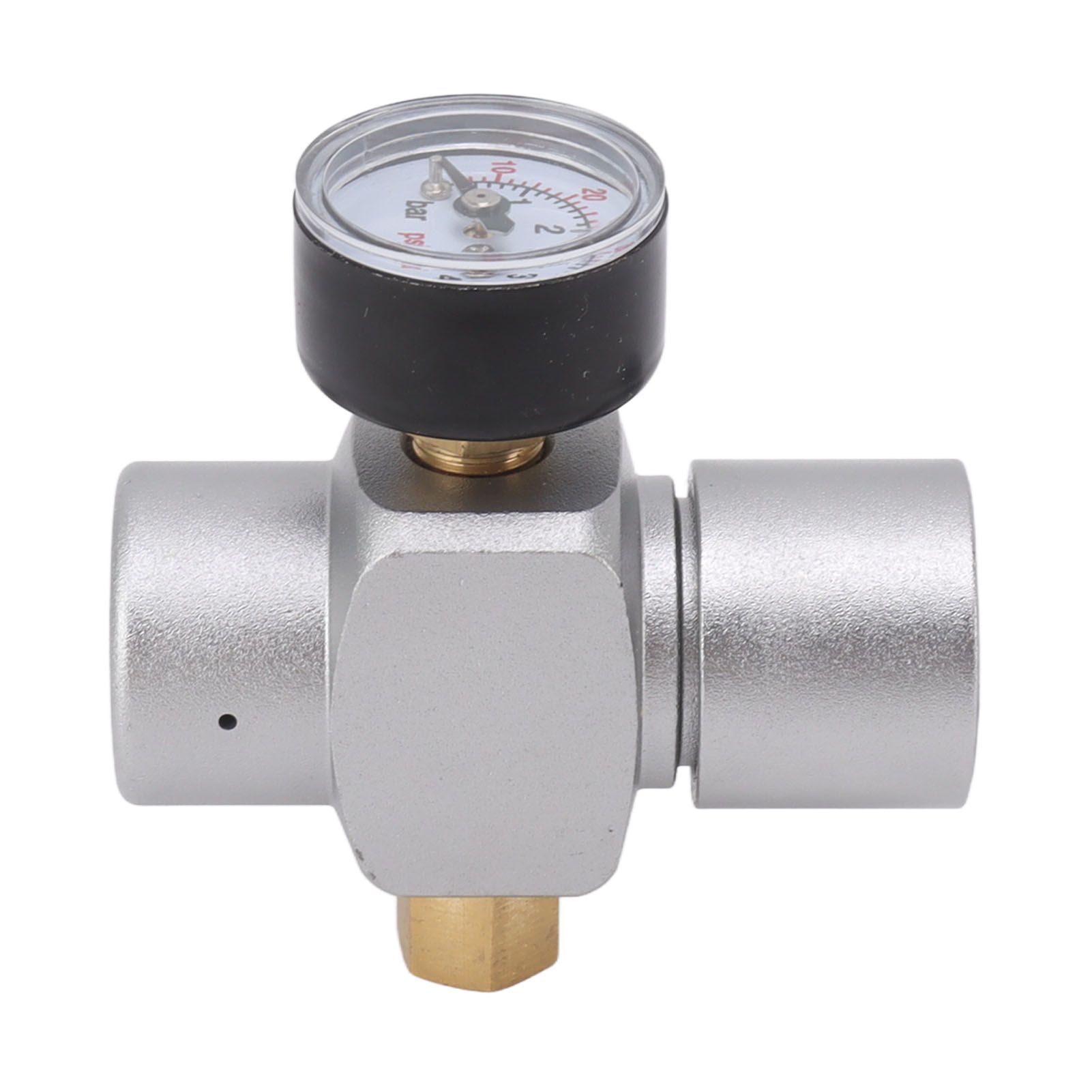 Water Pressure Reducing Valve 0‑60PSI Stainless Steel Pressure Regulator Multifunctional Hose Pressure Regulator for Homebrew - Image 4