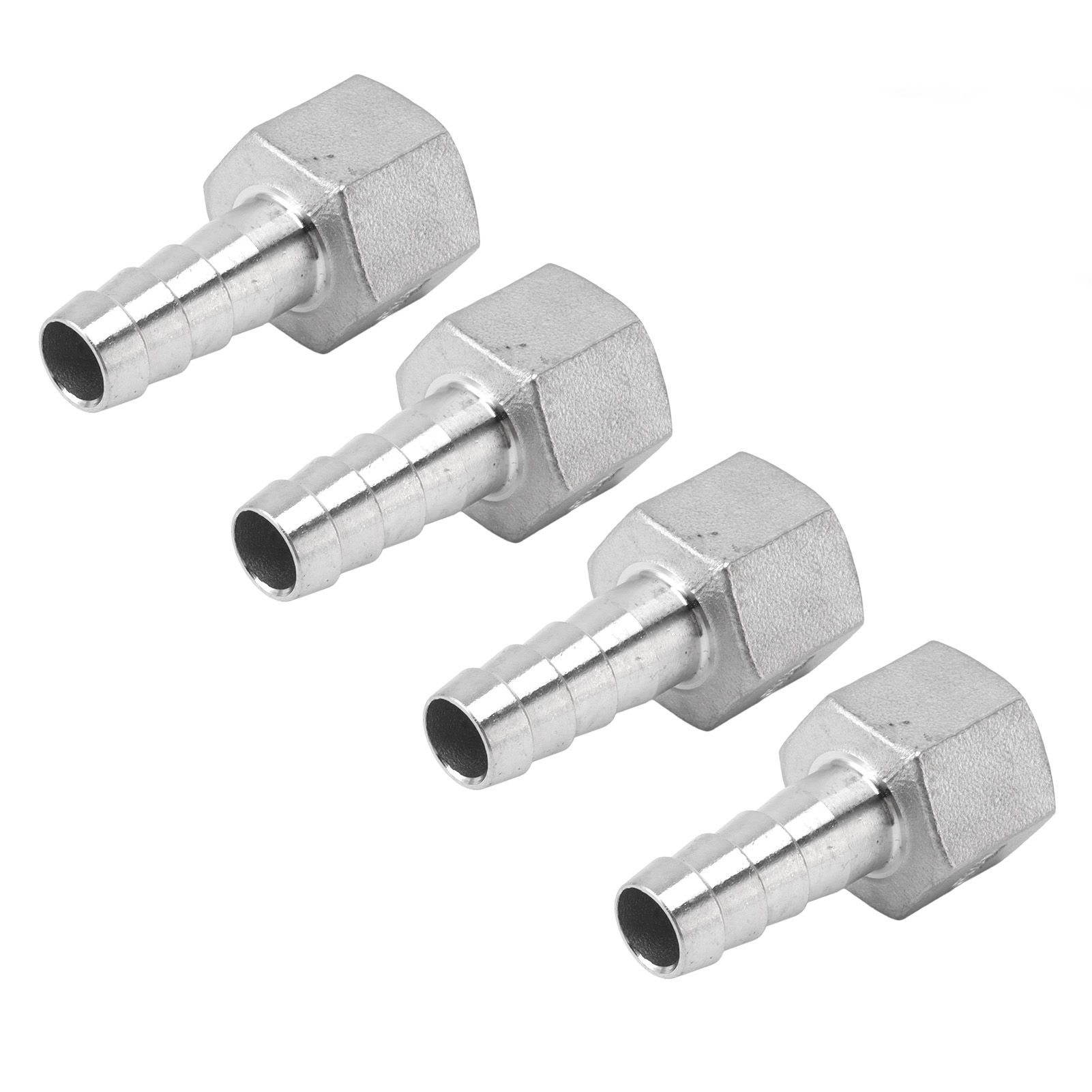 4pcs 13mm 1/2in Hose Barb Connector Hose Barb Coupler Stainless Steel Pipe Fitting for Beer Cooler - Image 7