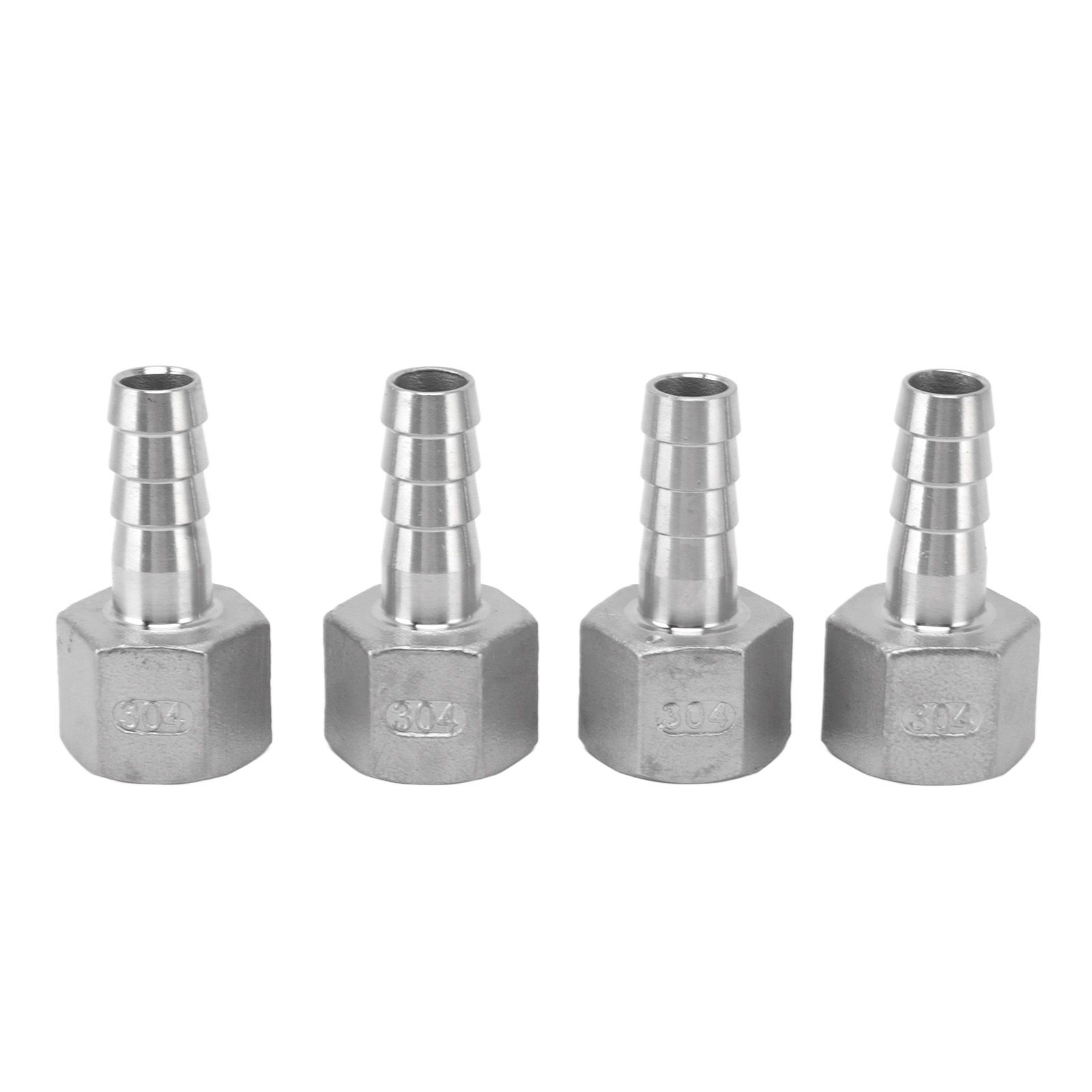 4pcs 13mm 1/2in Hose Barb Connector Hose Barb Coupler Stainless Steel Pipe Fitting for Beer Cooler - Image 8