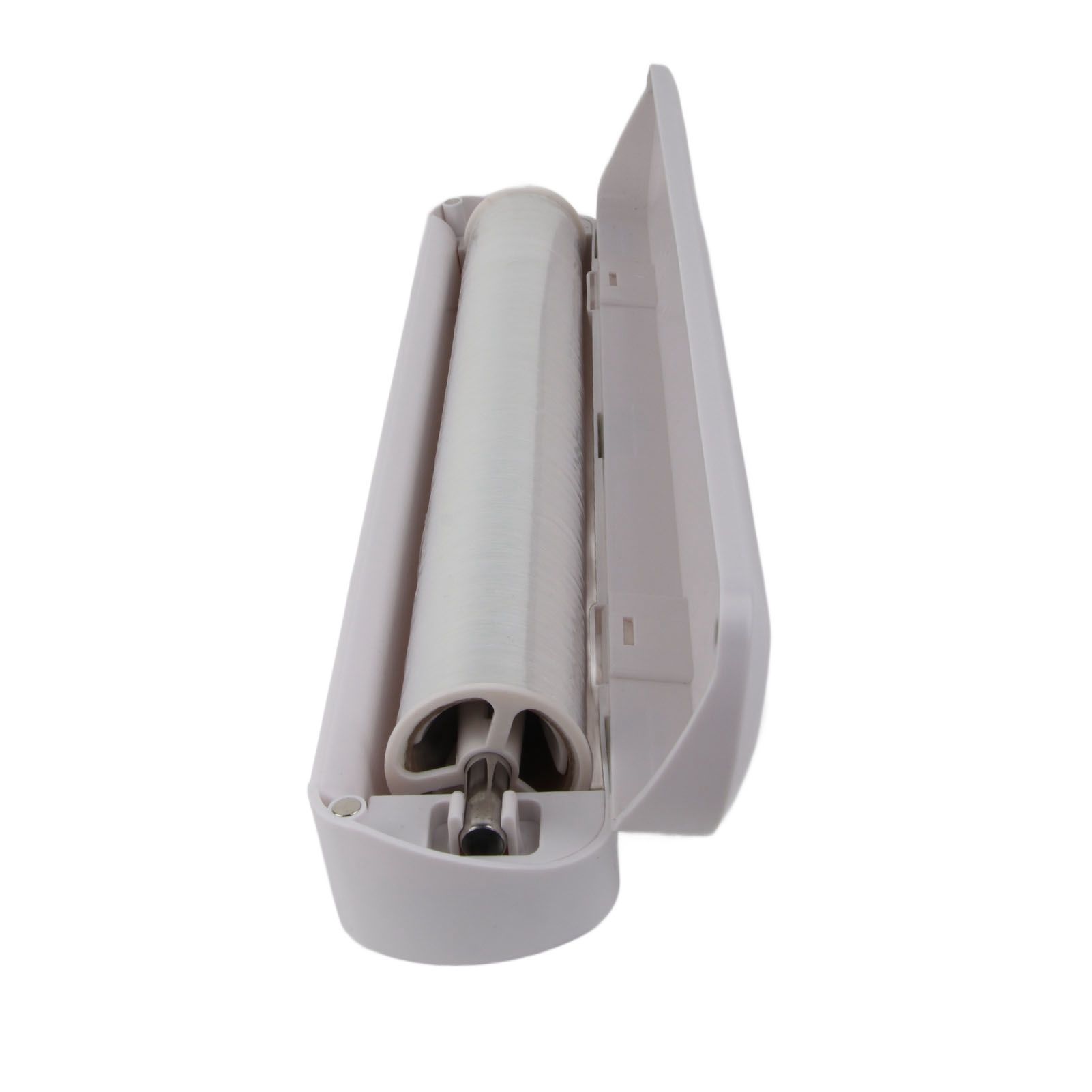 Plastic Wrap Organizer Cling Film Cutter Suction Cup Cling Film Cutting Box Adjustable Storage Cutting Box - Image 8