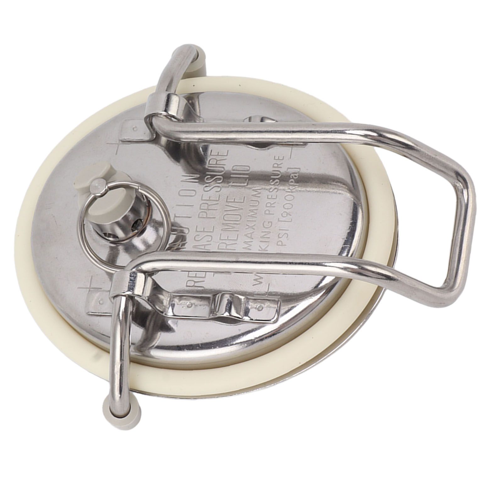 Beer Keg Lid Stainless Steel Soda Barrel Cover Carbonation Lid Accesosry for Home Brewing - Image 2