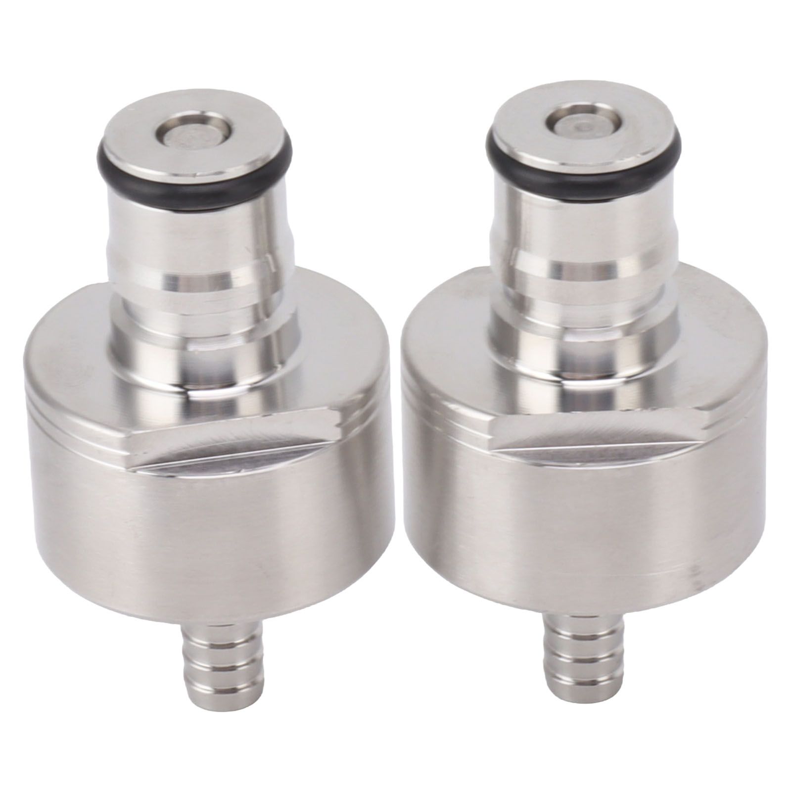 2PCS Stainless Steel Carbonation Cap Forced Carbonation PET Bottle Filling CO2 Coupling Cap for Soda Beer - Image 4