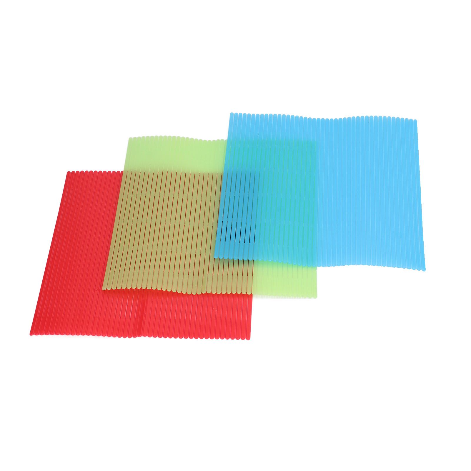 3PCS Sushi Mat ABS Sushi Rolling Mat Japanese DIY Sushi Plate Roller for Home Kitchen Restaurant - Image 2