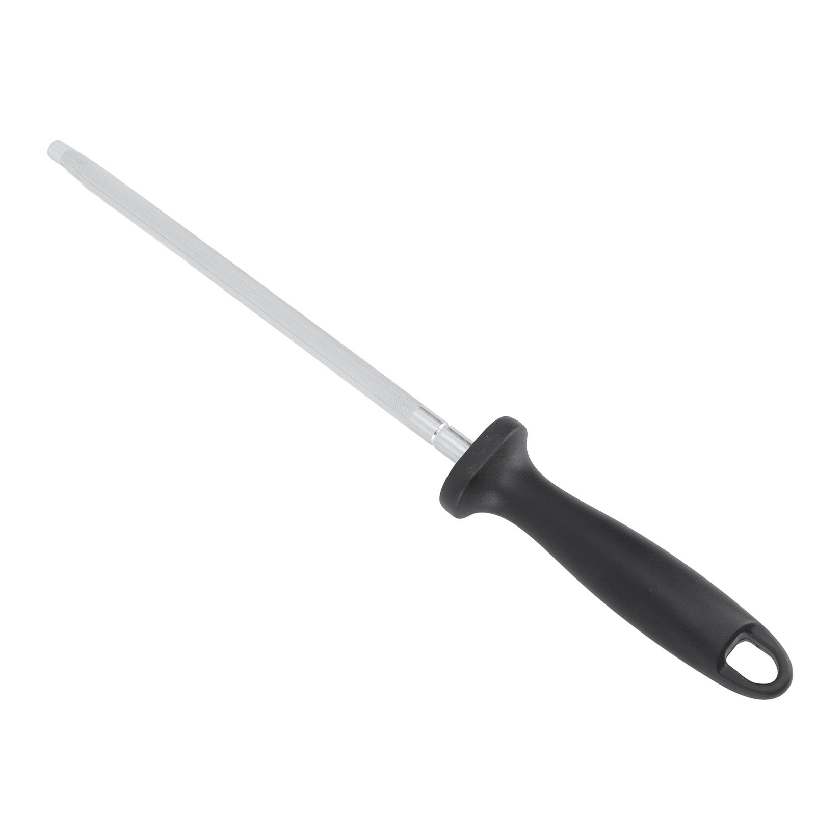 Carbon Steel Sharpening Steel Knife Blade Sharpener Honing Rod Professional Kitchen Chef Stick Comfortable Plastic Handle - Image 3