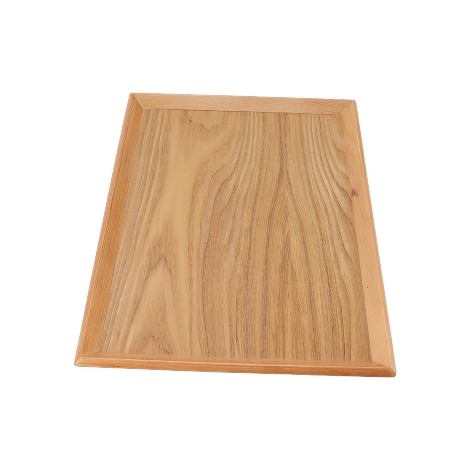 Rectangle Wood Tray Multifunctional Serving Tray for Fruit Food Pizza Gathering Outdoor 40 X 30.5cm - Image 5