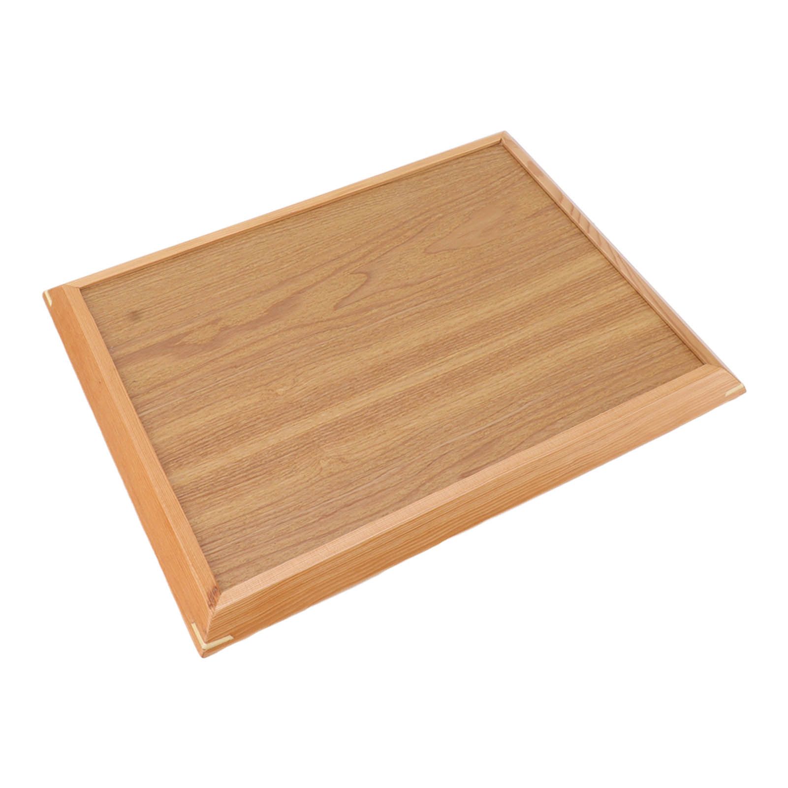 Rectangle Wood Tray Multifunctional Serving Tray for Fruit Food Pizza Gathering Outdoor 36.5 X 27cm - Image 6