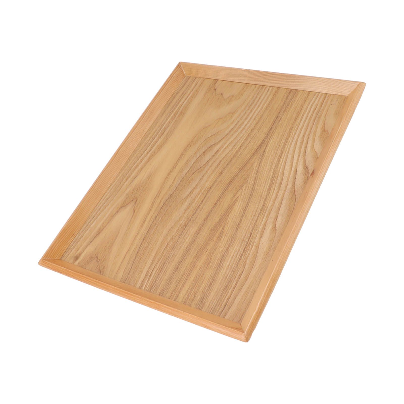 Rectangle Wood Tray Multifunctional Serving Tray for Fruit Food Pizza Gathering Outdoor 36.5 X 27cm - Image 7