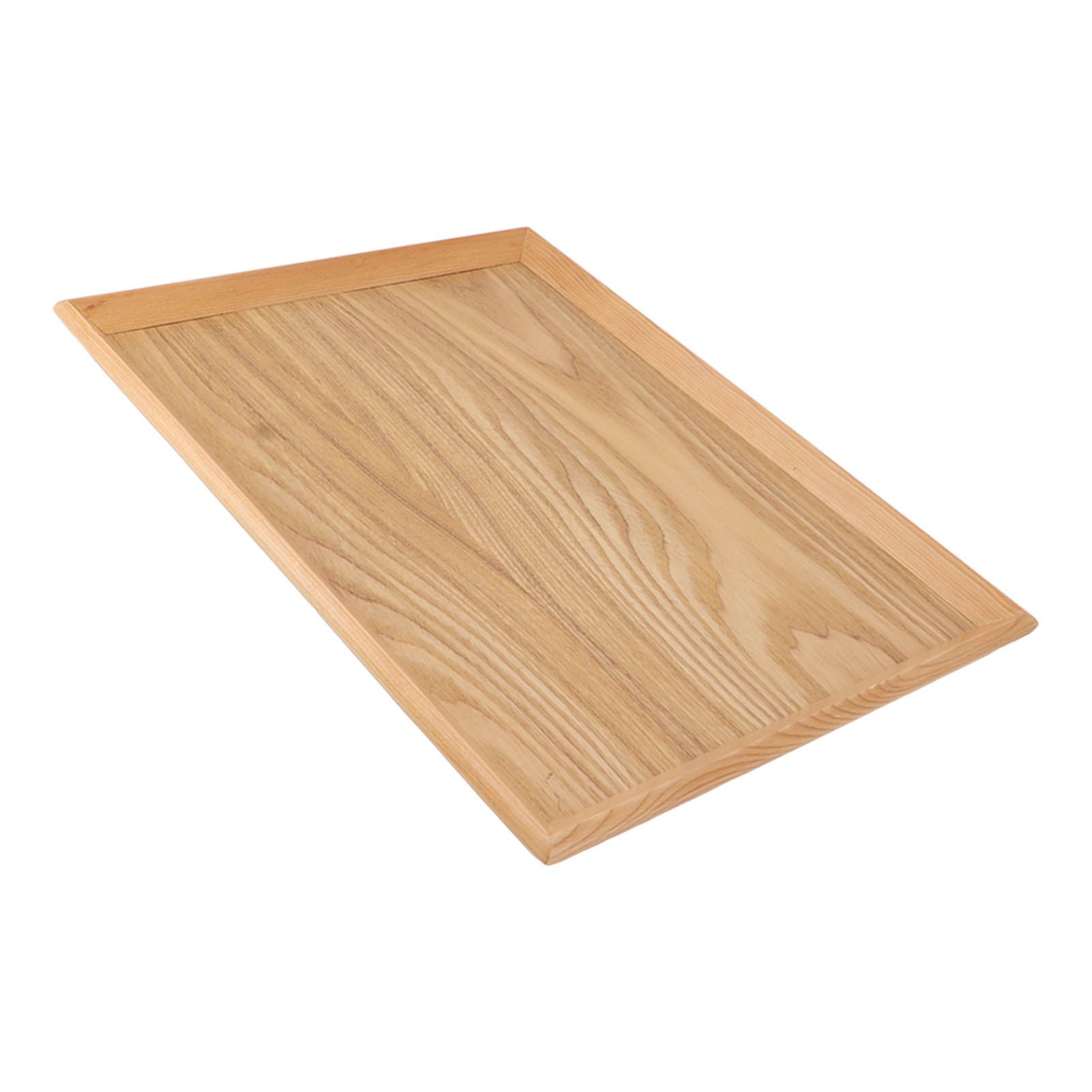 Rectangle Wood Tray Multifunctional Serving Tray for Fruit Food Pizza Gathering Outdoor 36.5 X 27cm - Image 8