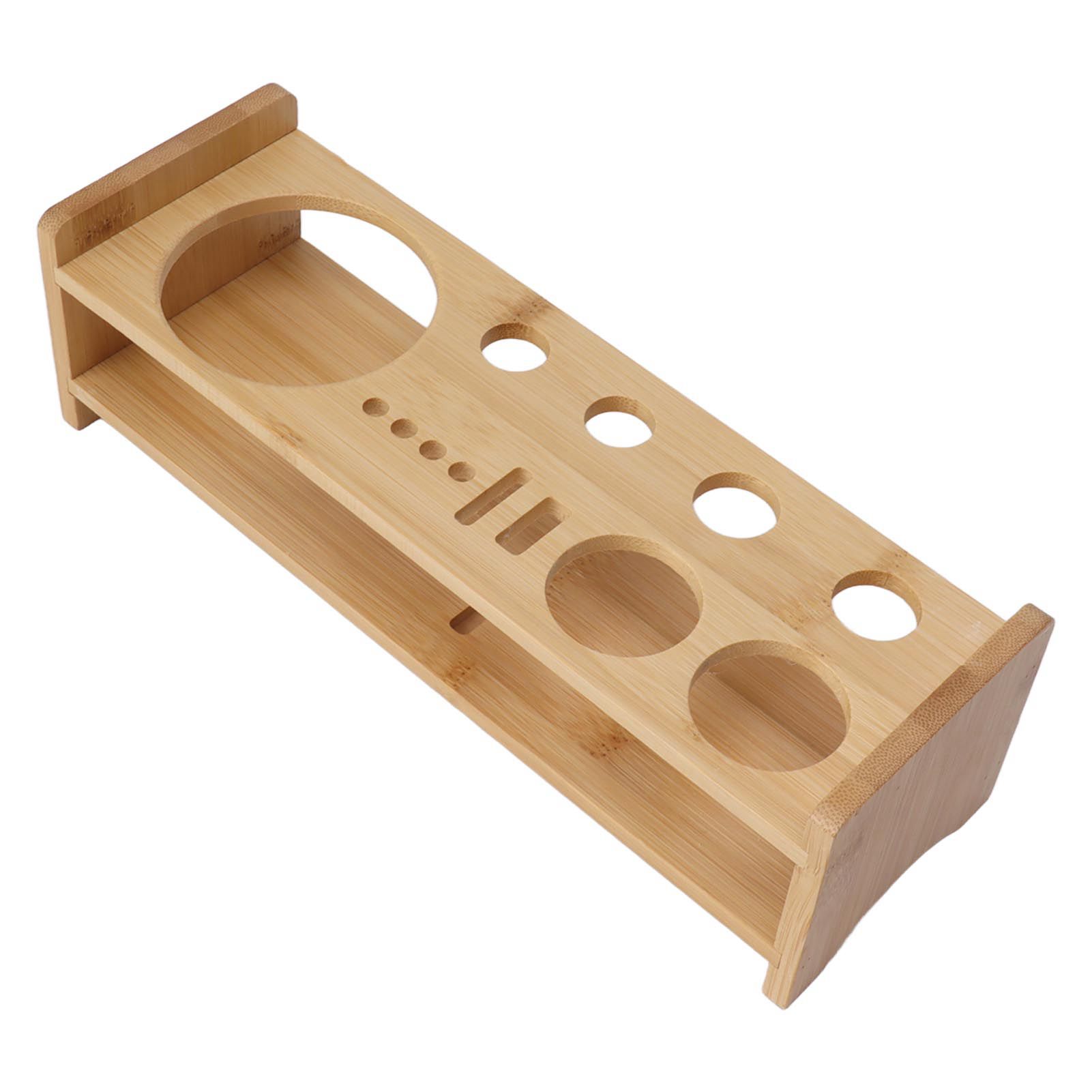 Bartender Kit Stand Large Capacity Space Saving Bamboo Wood Bartending Tool Storage Holder for Bar Home - Image 6