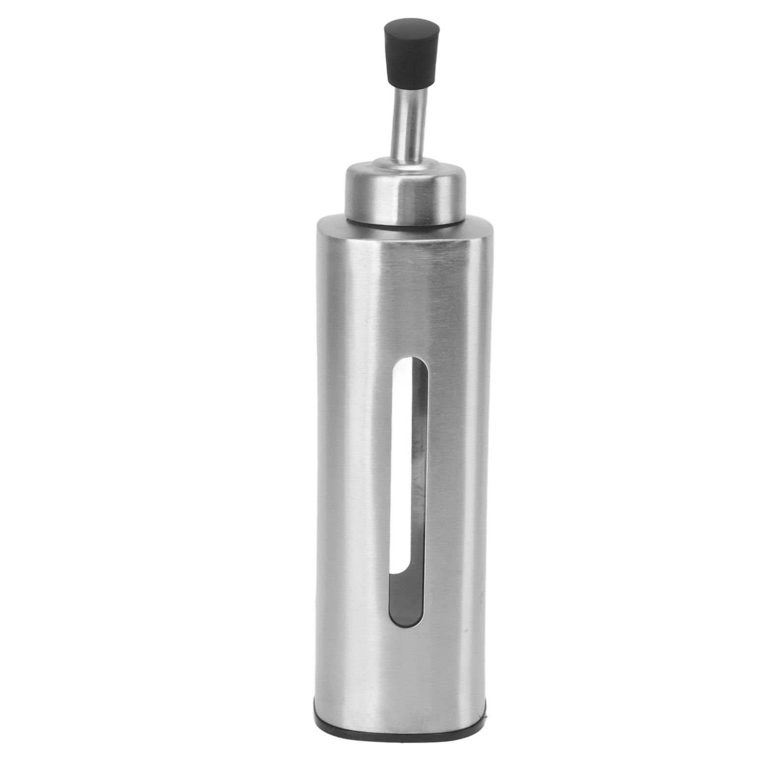 220ml Oil Dispenser Bottle Stainless Steel Oil Bottle Sauce Container for Olive Oil Vinegar Soy Sauce Rectangle - Image 1