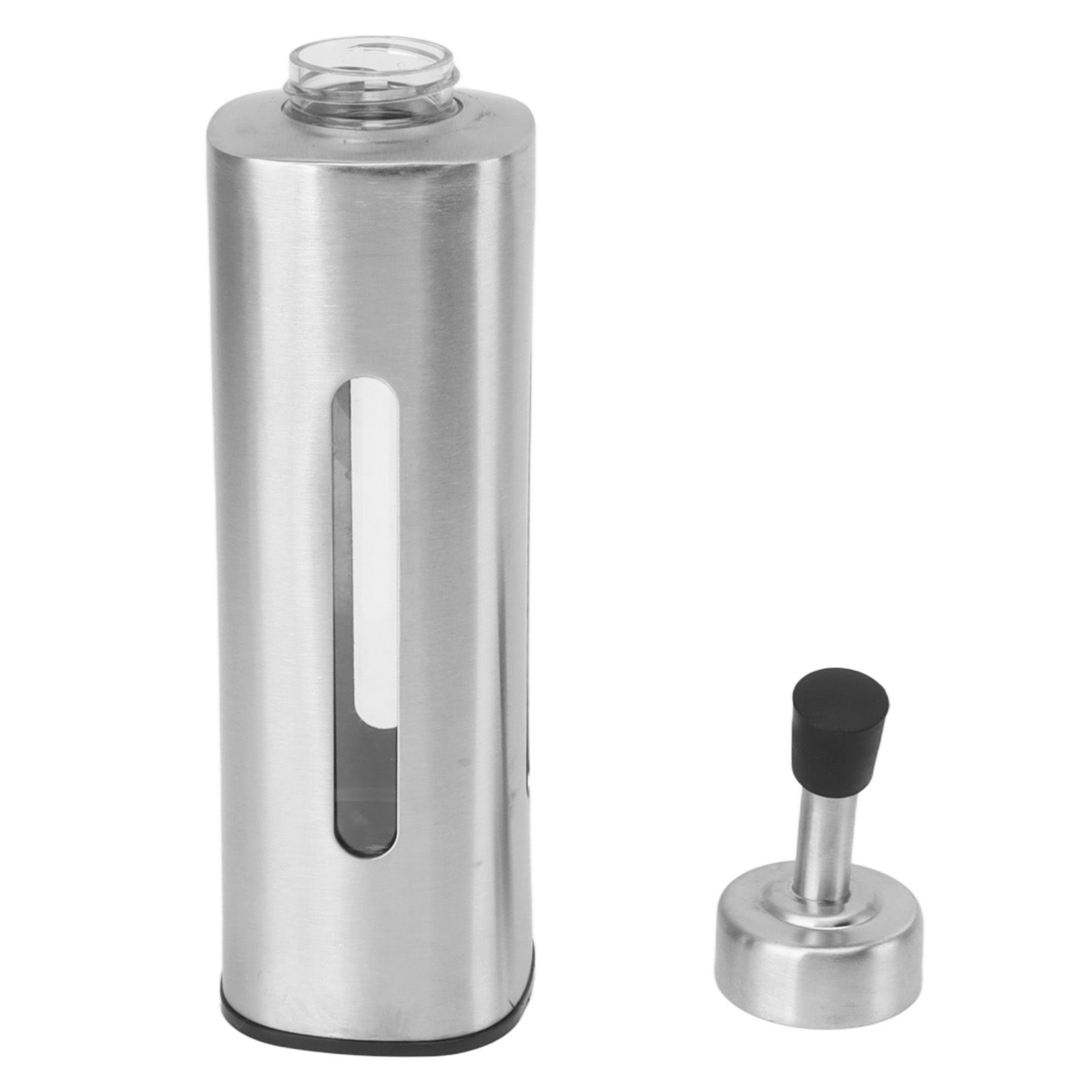 220ml Oil Dispenser Bottle Stainless Steel Oil Bottle Sauce Container for Olive Oil Vinegar Soy Sauce Rectangle - Image 4