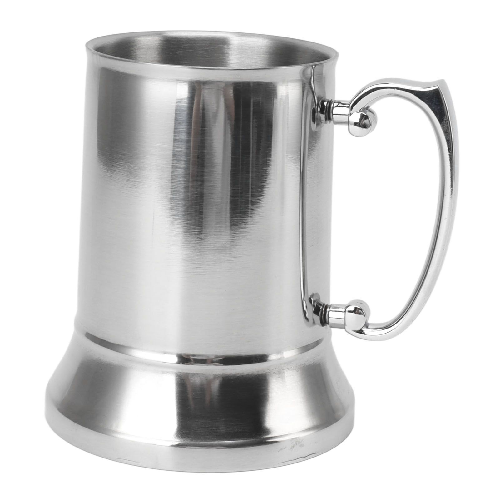 Stainless Steel Beer Mug Anti Slip High Temperature Resistant Modern Beer Cup Coffee Mug 500ml - Image 1