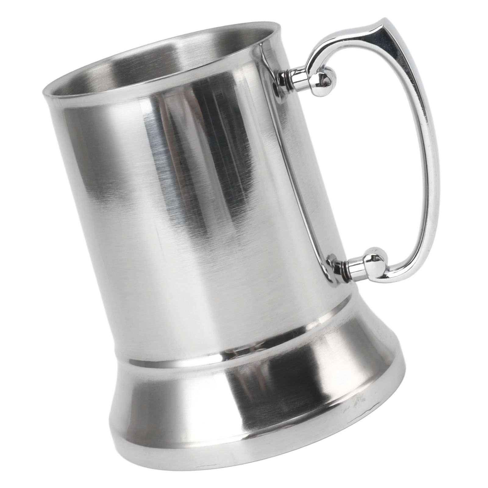 Stainless Steel Beer Mug Anti Slip High Temperature Resistant Modern Beer Cup Coffee Mug 500ml - Image 3