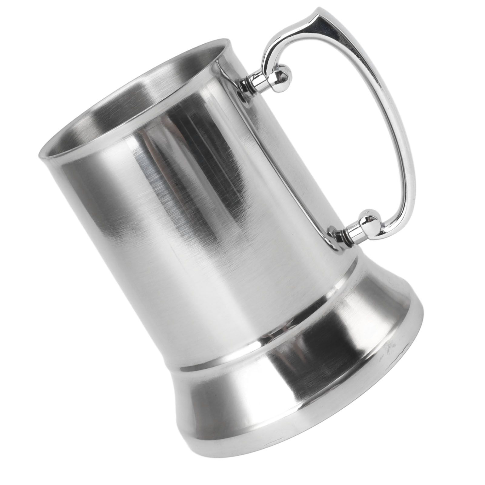 Stainless Steel Beer Mug Anti Slip High Temperature Resistant Modern Beer Cup Coffee Mug 500ml - Image 5