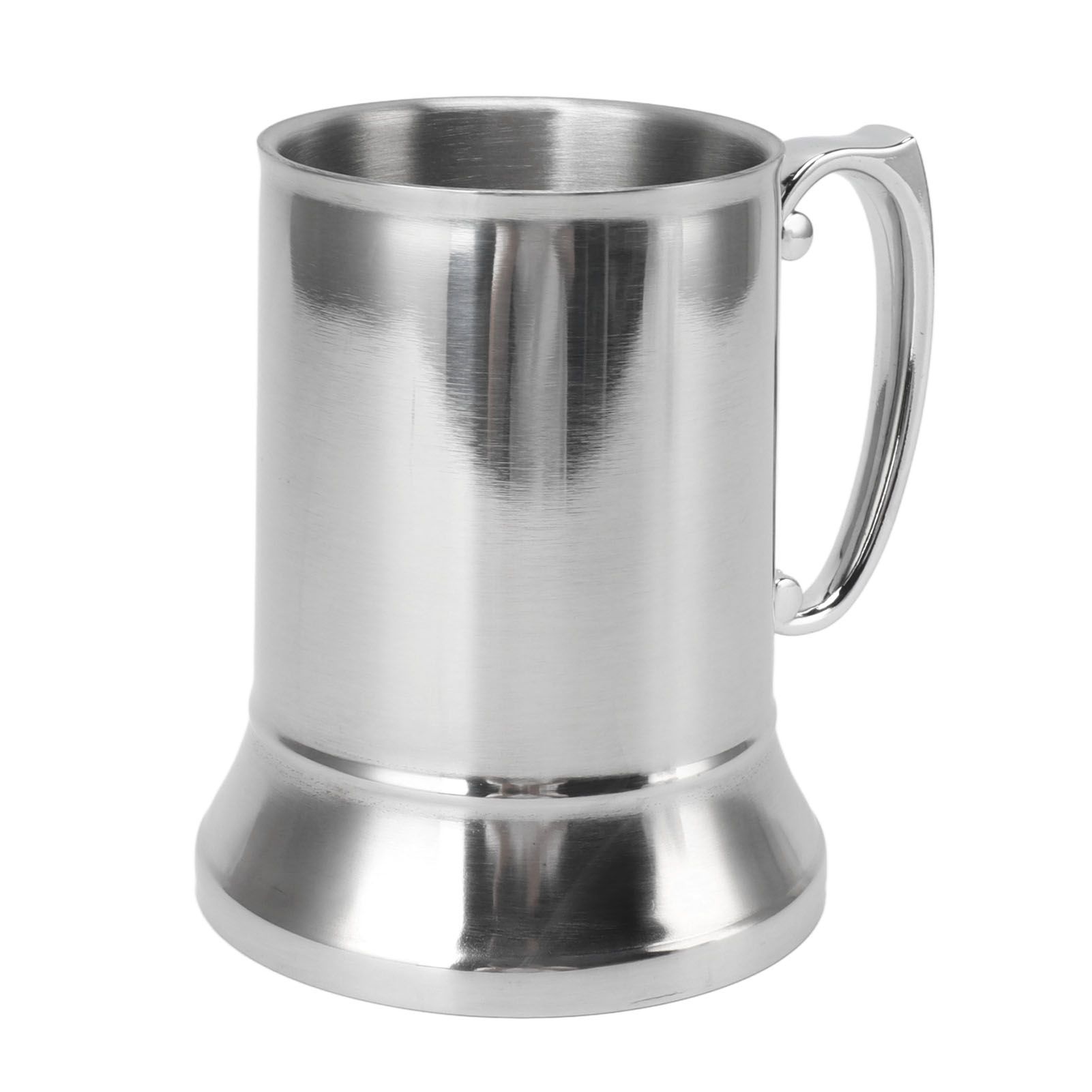 Stainless Steel Beer Mug Anti Slip High Temperature Resistant Modern Beer Cup Coffee Mug 500ml - Image 7