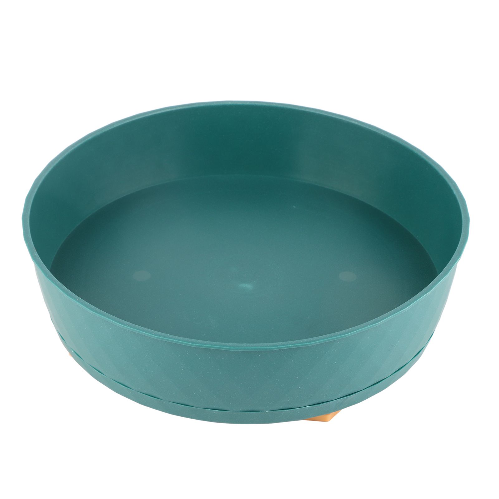 Kitchen Turntable Spin Round Tray 360 Degrees Rotating Non Skid Multifunctional Spice Organizer for Cabinet Pantry Refrigerator Countertop Green - Image 2