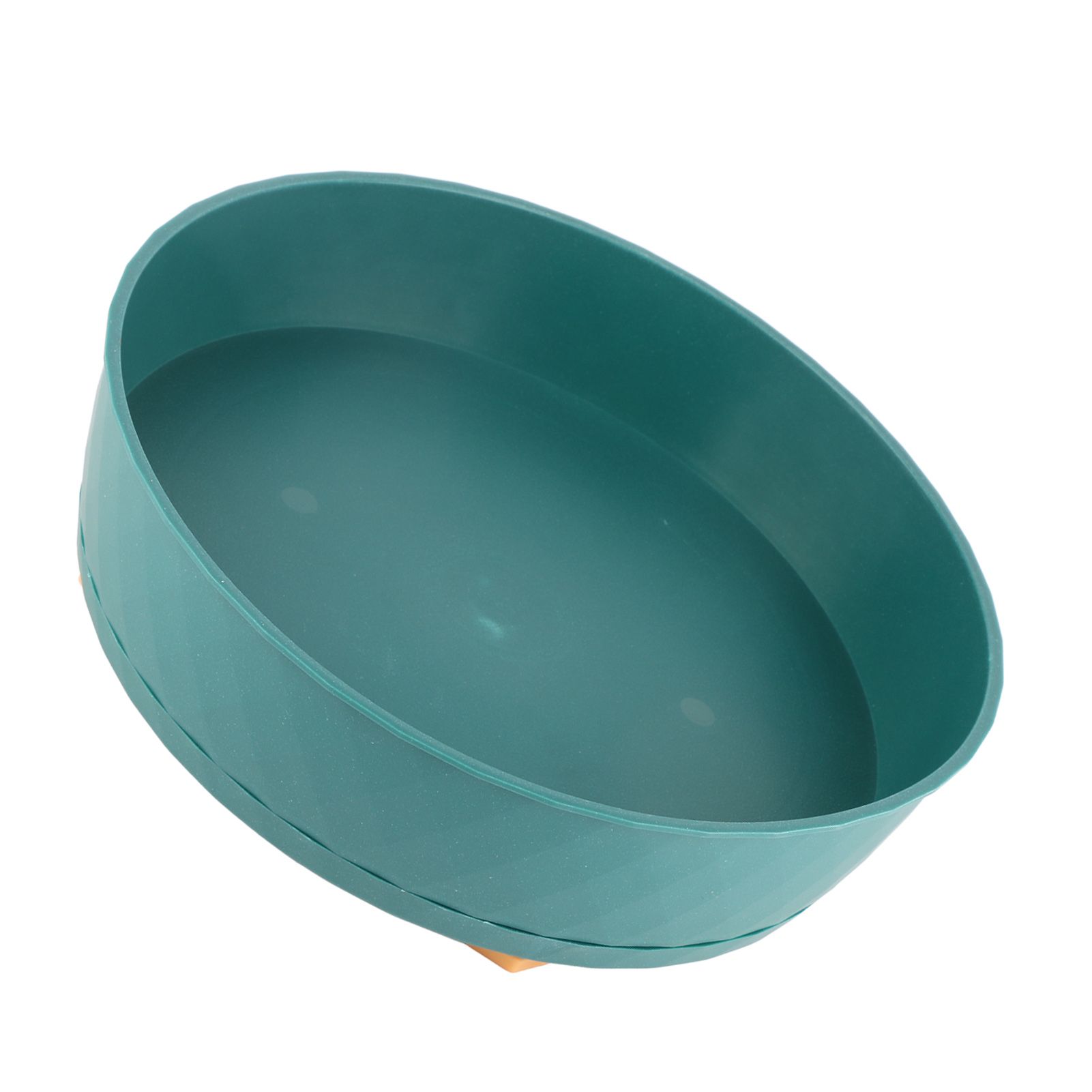 Kitchen Turntable Spin Round Tray 360 Degrees Rotating Non Skid Multifunctional Spice Organizer for Cabinet Pantry Refrigerator Countertop Green - Image 7