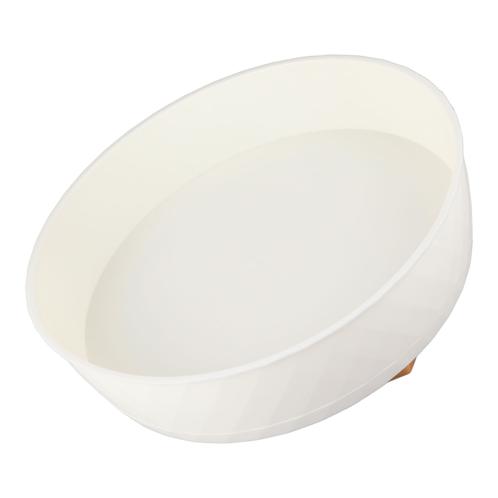 Kitchen Turntable Spin Round Tray 360 Degrees Rotating Non Skid Multifunctional Spice Organizer for Cabinet Pantry Refrigerator Countertop White - Image 6