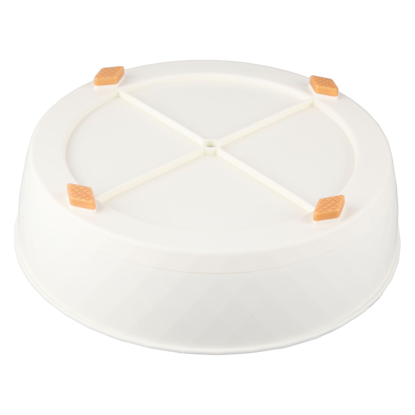 Kitchen Turntable Spin Round Tray 360 Degrees Rotating Non Skid Multifunctional Spice Organizer for Cabinet Pantry Refrigerator Countertop White - Image 8
