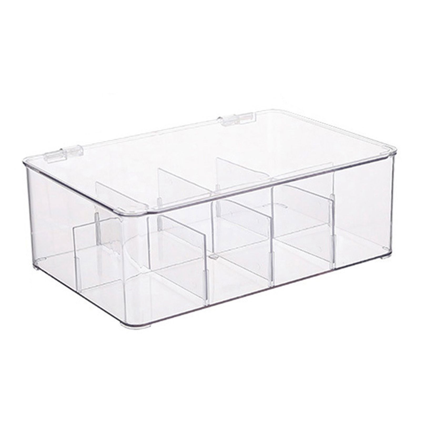 Coffee Condiment Organizer PET Detachable Transparency Baffle Tea Bag Packet Organizers for Coffee Tea Sock Storage - Image 2