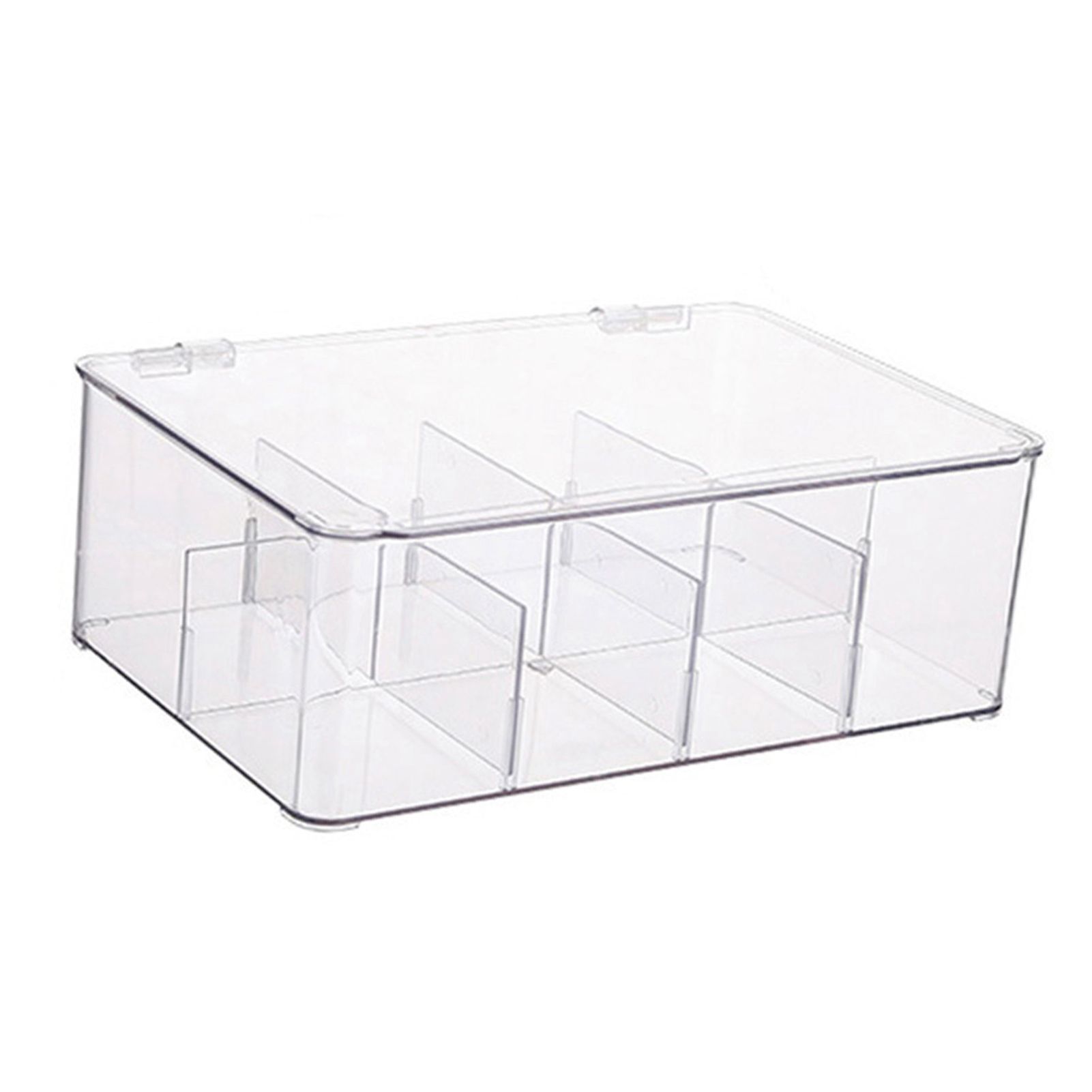 Coffee Condiment Organizer PET Detachable Transparency Baffle Tea Bag Packet Organizers for Coffee Tea Sock Storage - Image 3