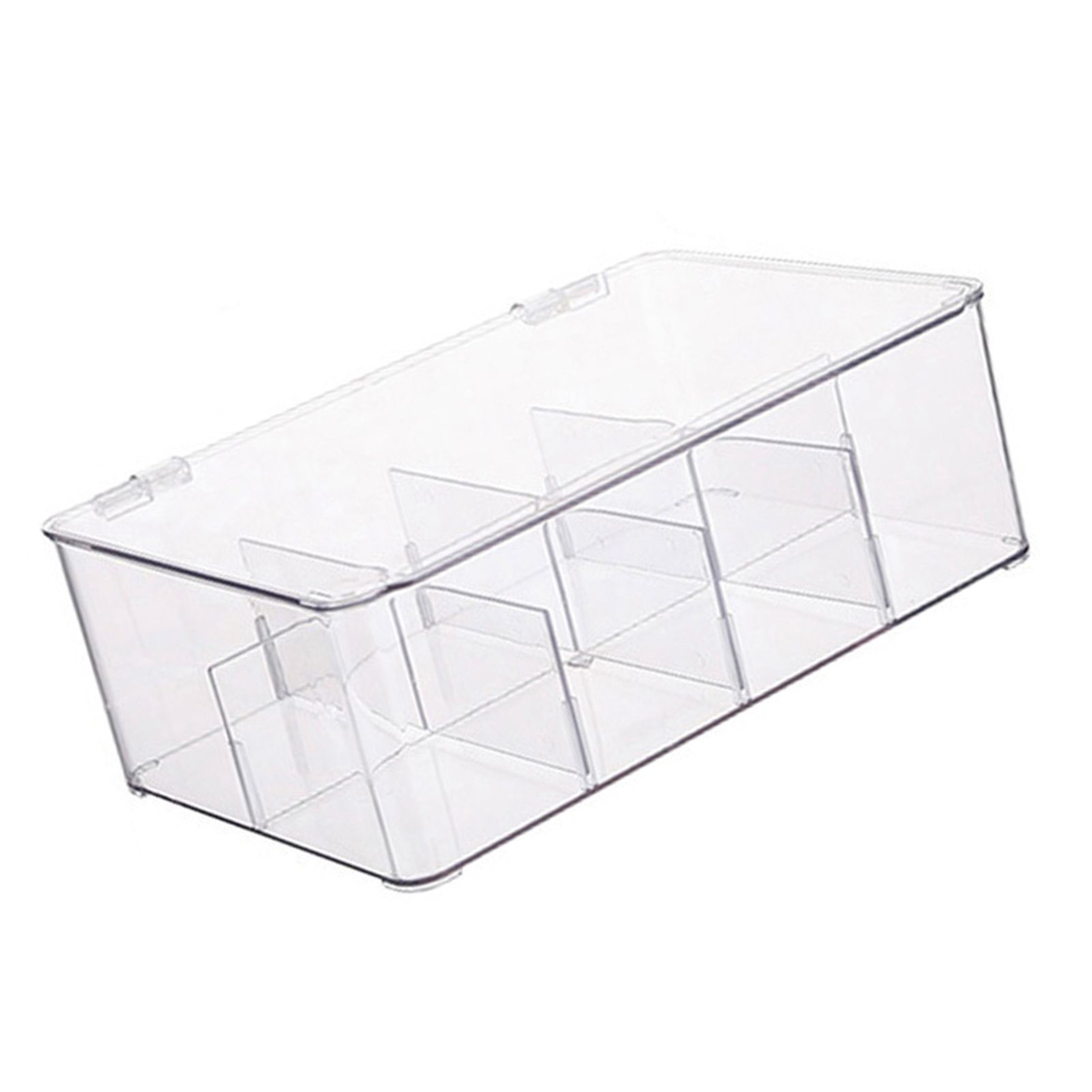 Coffee Condiment Organizer PET Detachable Transparency Baffle Tea Bag Packet Organizers for Coffee Tea Sock Storage - Image 4