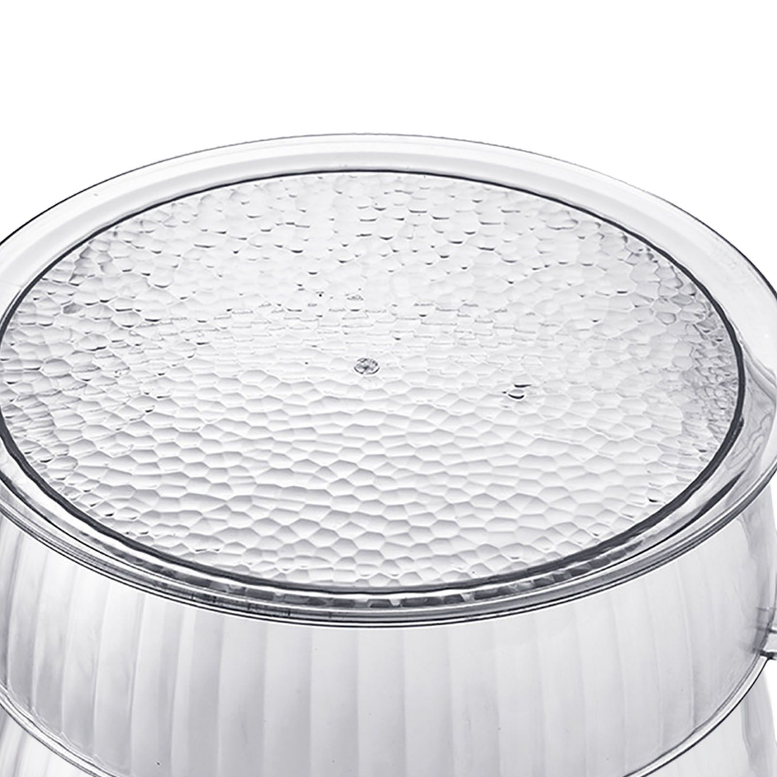 Multilayer Food Cover Multifunctional Transparent Food Cover Fresh Keeping Insulated Dish Cover for Kitchen Dining Table 3 Layers - Image 4