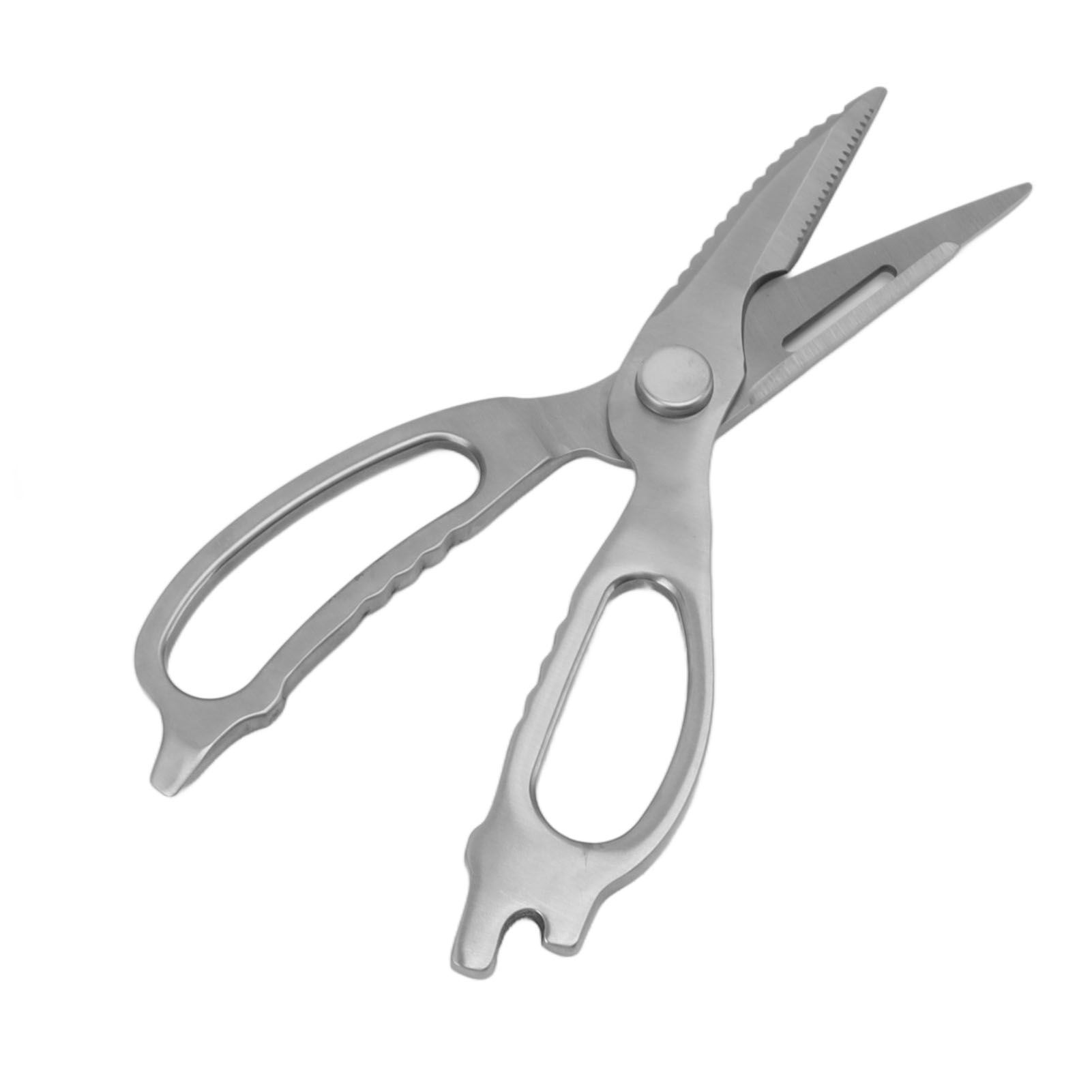 Stainless Steel Kitchen Scissors with Magnetic Scissors Sleeves Detachable Sharpness Heavy Duty Scissors for Barbecue - Image 2