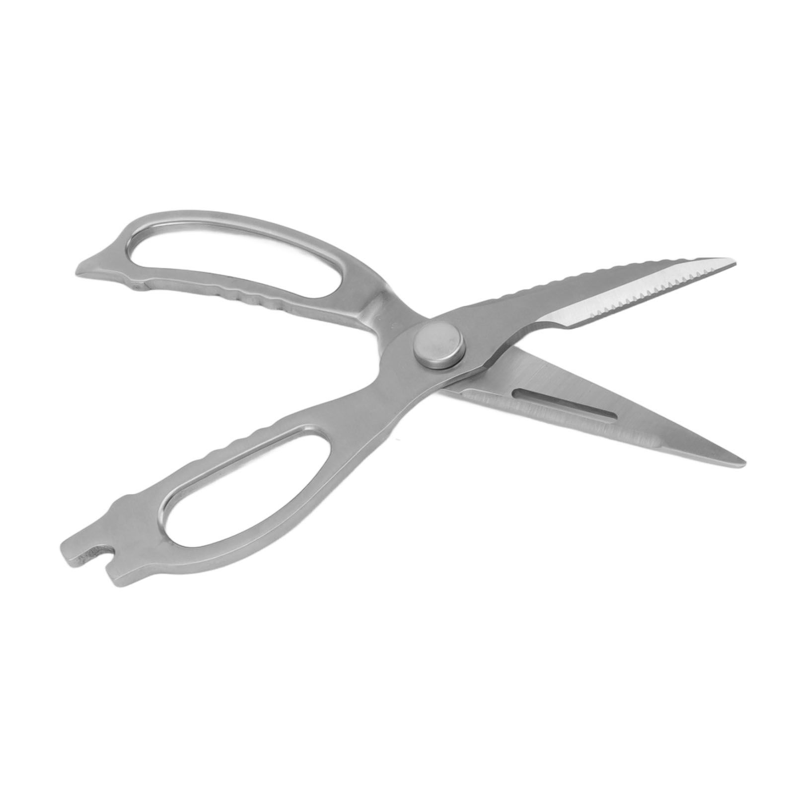 Stainless Steel Kitchen Scissors with Magnetic Scissors Sleeves Detachable Sharpness Heavy Duty Scissors for Barbecue - Image 4