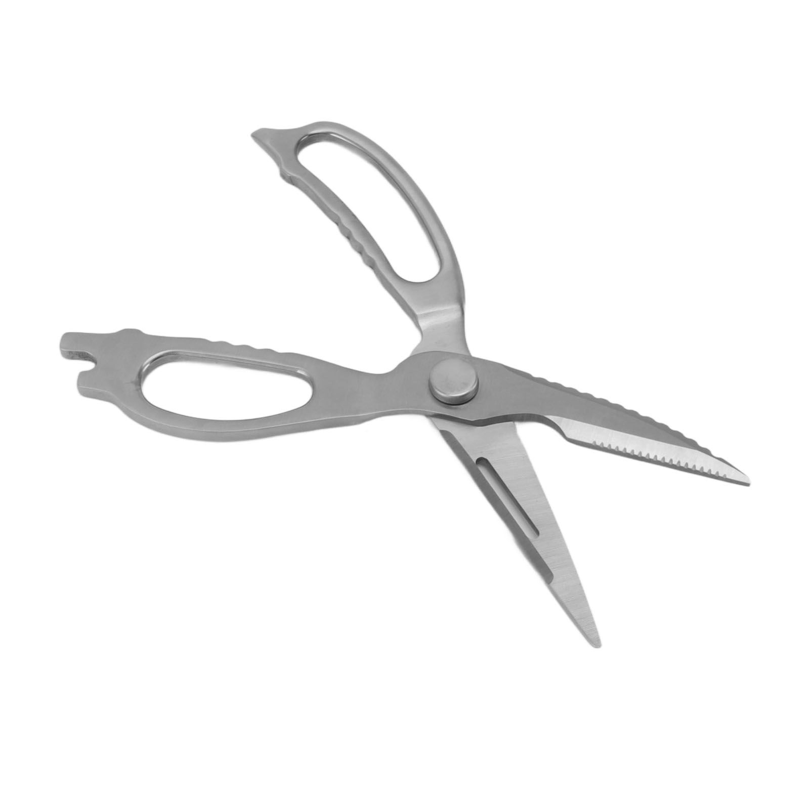 Stainless Steel Kitchen Scissors with Magnetic Scissors Sleeves Detachable Sharpness Heavy Duty Scissors for Barbecue - Image 5