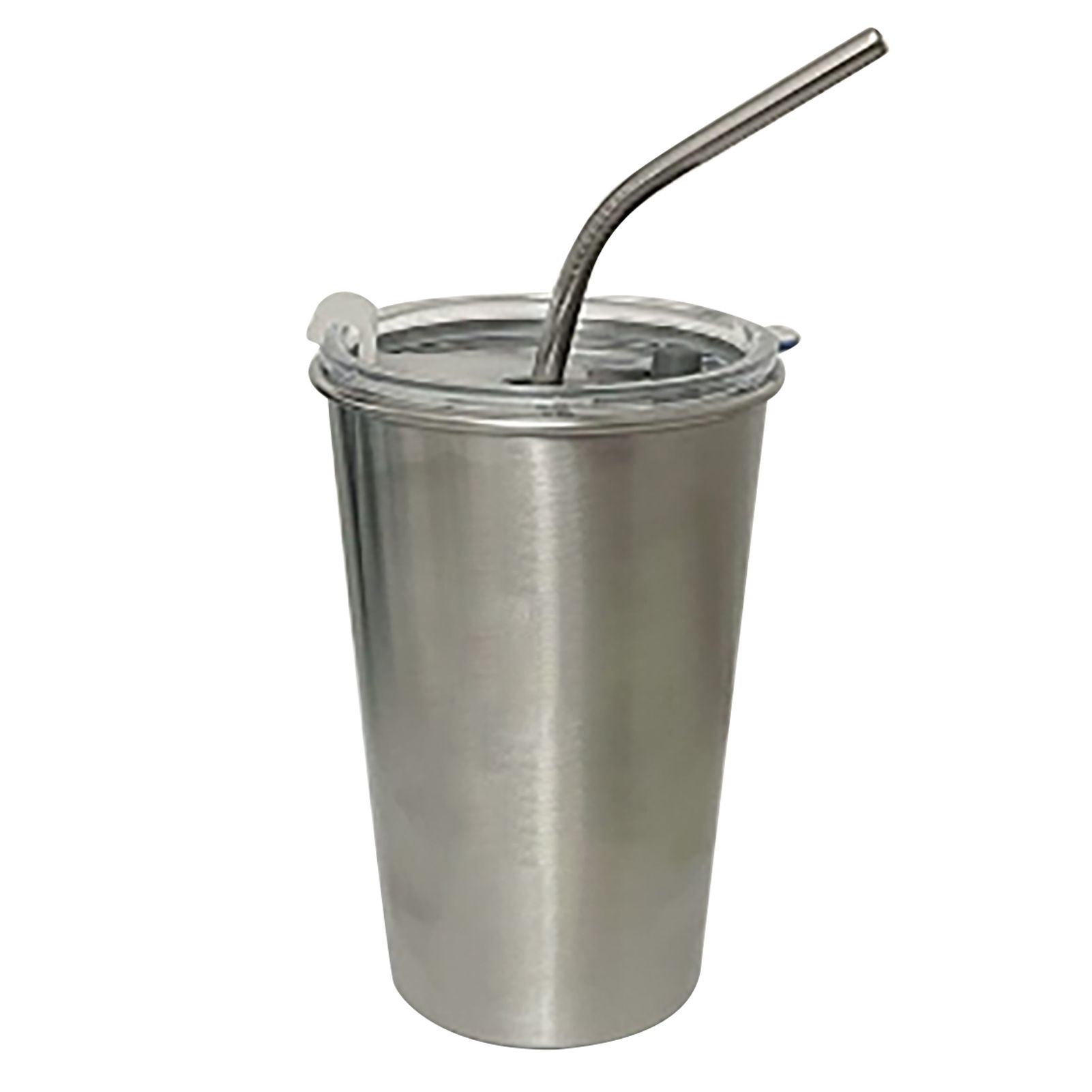 Stainless Steel Cold Tumbler 500ml with Metal Straws Lid Iced Coffee Travel Mug for Coffee Water Tea Loving Dog - Image 2