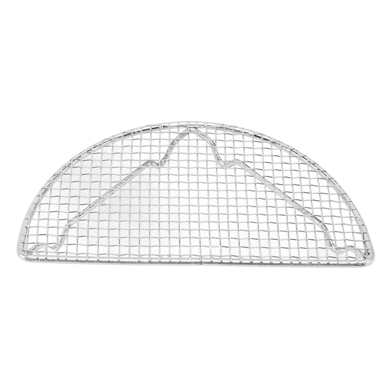 Cooling Racks for Baking Stainless Steel Wire Cooking Rack High Temperature Resistant Oven Safe for Cooking Roasting Grilling Small Semicircle 16CM - Image 2