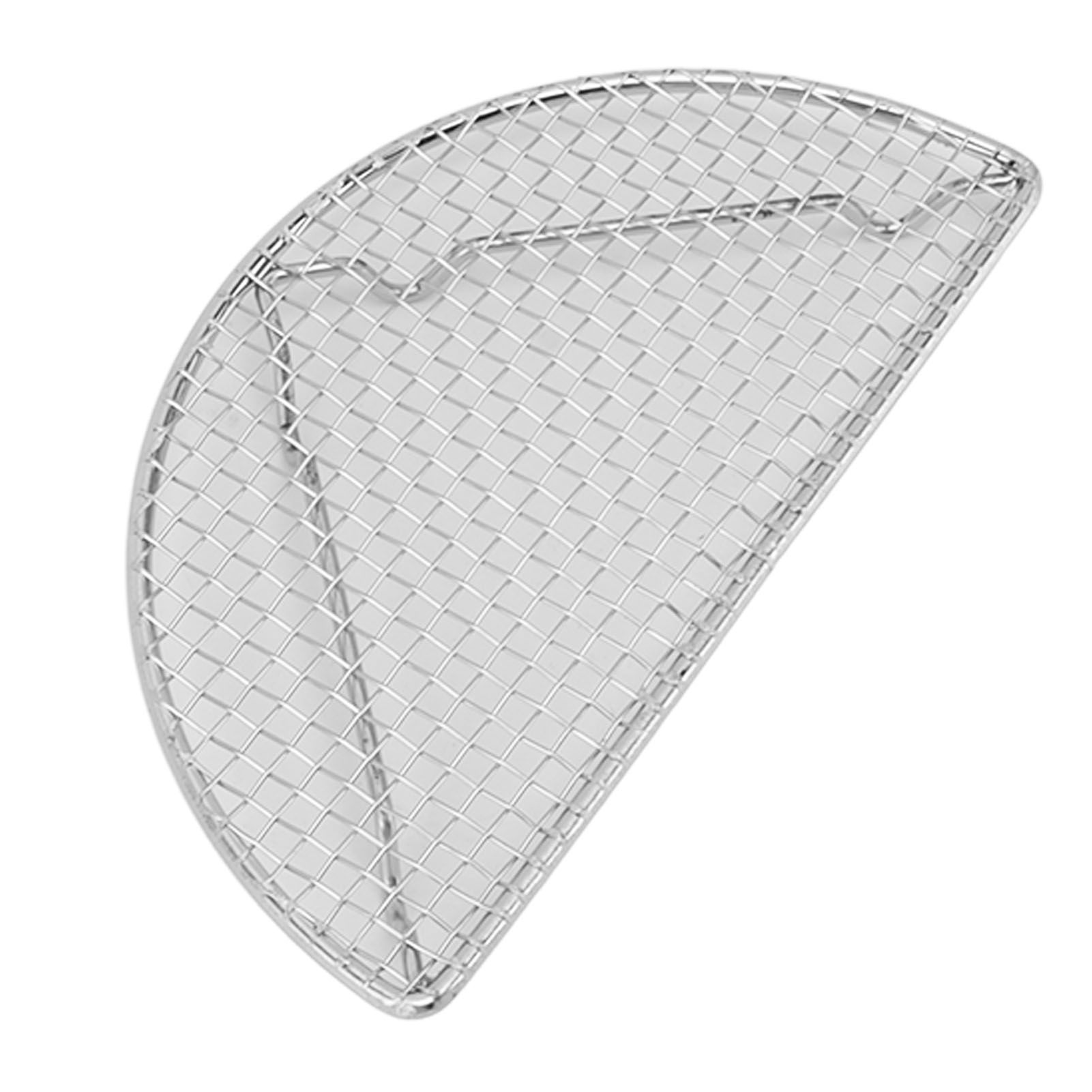Cooling Racks for Baking Stainless Steel Wire Cooking Rack High Temperature Resistant Oven Safe for Cooking Roasting Grilling Medium Semicircle 18CM - Image 4
