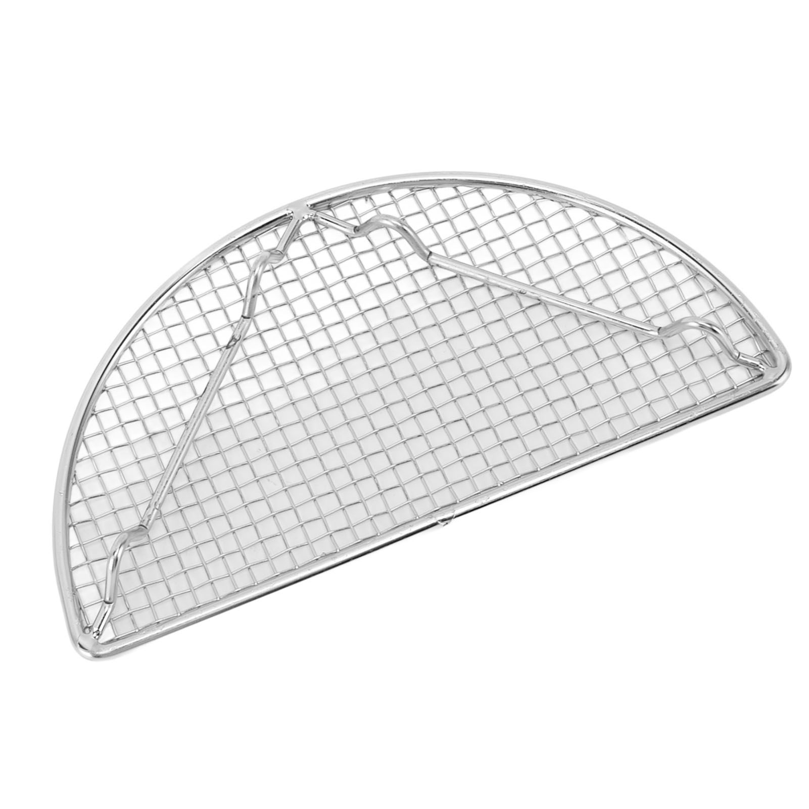 Cooling Racks for Baking Stainless Steel Wire Cooking Rack High Temperature Resistant Oven Safe for Cooking Roasting Grilling Medium Semicircle 18CM - Image 6