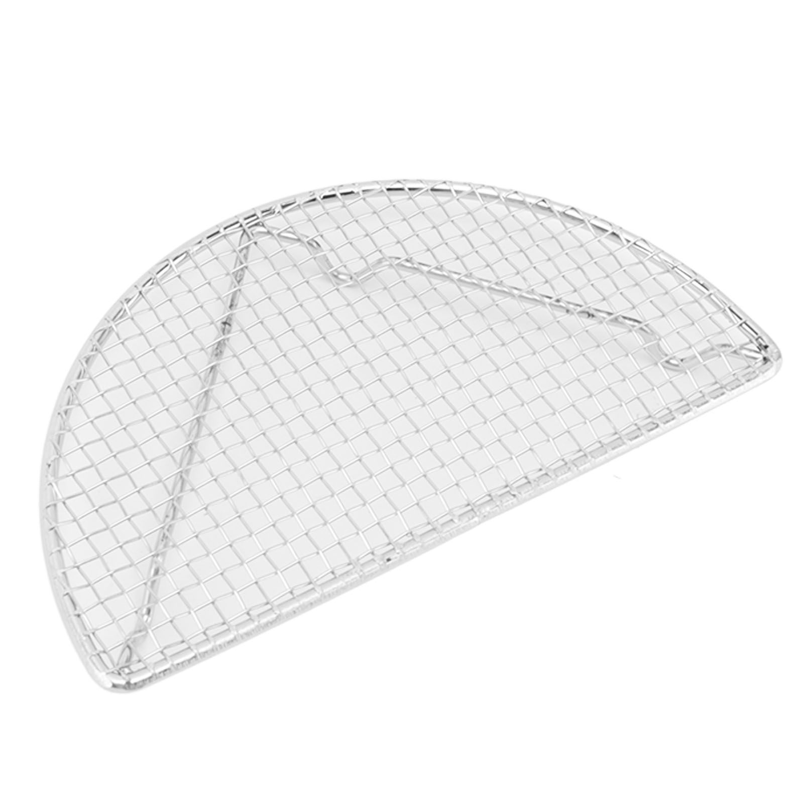 Cooling Racks for Baking Stainless Steel Wire Cooking Rack High Temperature Resistant Oven Safe for Cooking Roasting Grilling Large Semicircle 20CM - Image 3