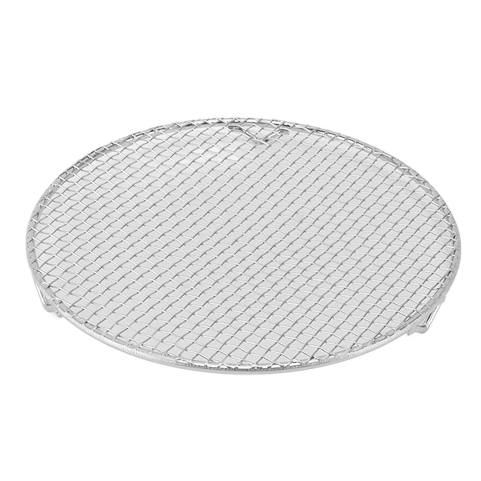 Cooling Racks for Baking Stainless Steel Wire Cooking Rack High Temperature Resistant Oven Safe for Cooking Roasting Grilling Large Round 18CM - Image 2