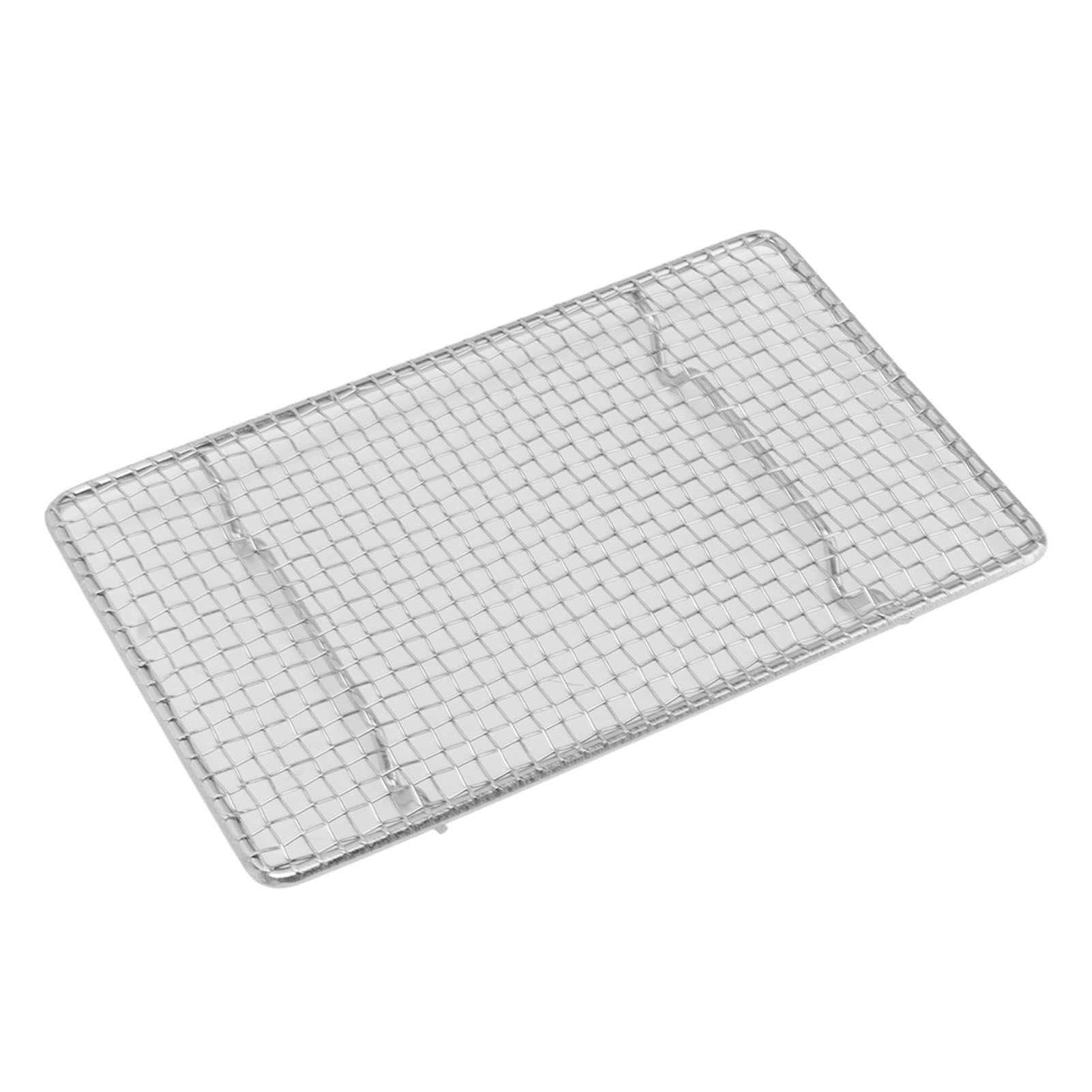 Cooling Racks for Baking Stainless Steel Wire Cooking Rack High Temperature Resistant Oven Safe for Cooking Roasting Grilling Rectangle 19.2CM - Image 3