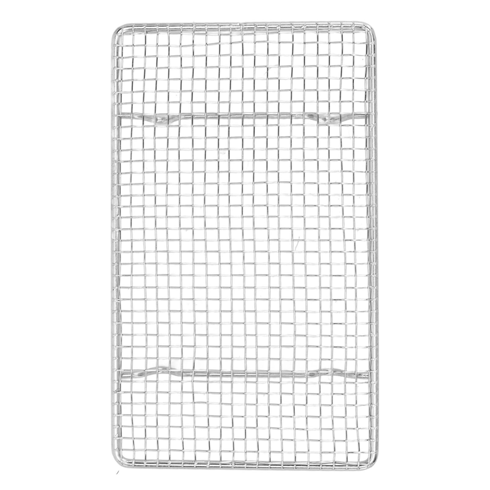 Cooling Racks for Baking Stainless Steel Wire Cooking Rack High Temperature Resistant Oven Safe for Cooking Roasting Grilling Rectangle 19.2CM - Image 7