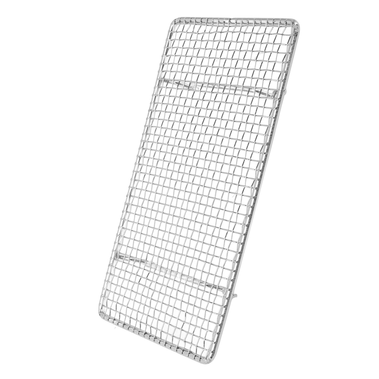 Cooling Racks for Baking Stainless Steel Wire Cooking Rack High Temperature Resistant Oven Safe for Cooking Roasting Grilling Rectangle 19.2CM - Image 8