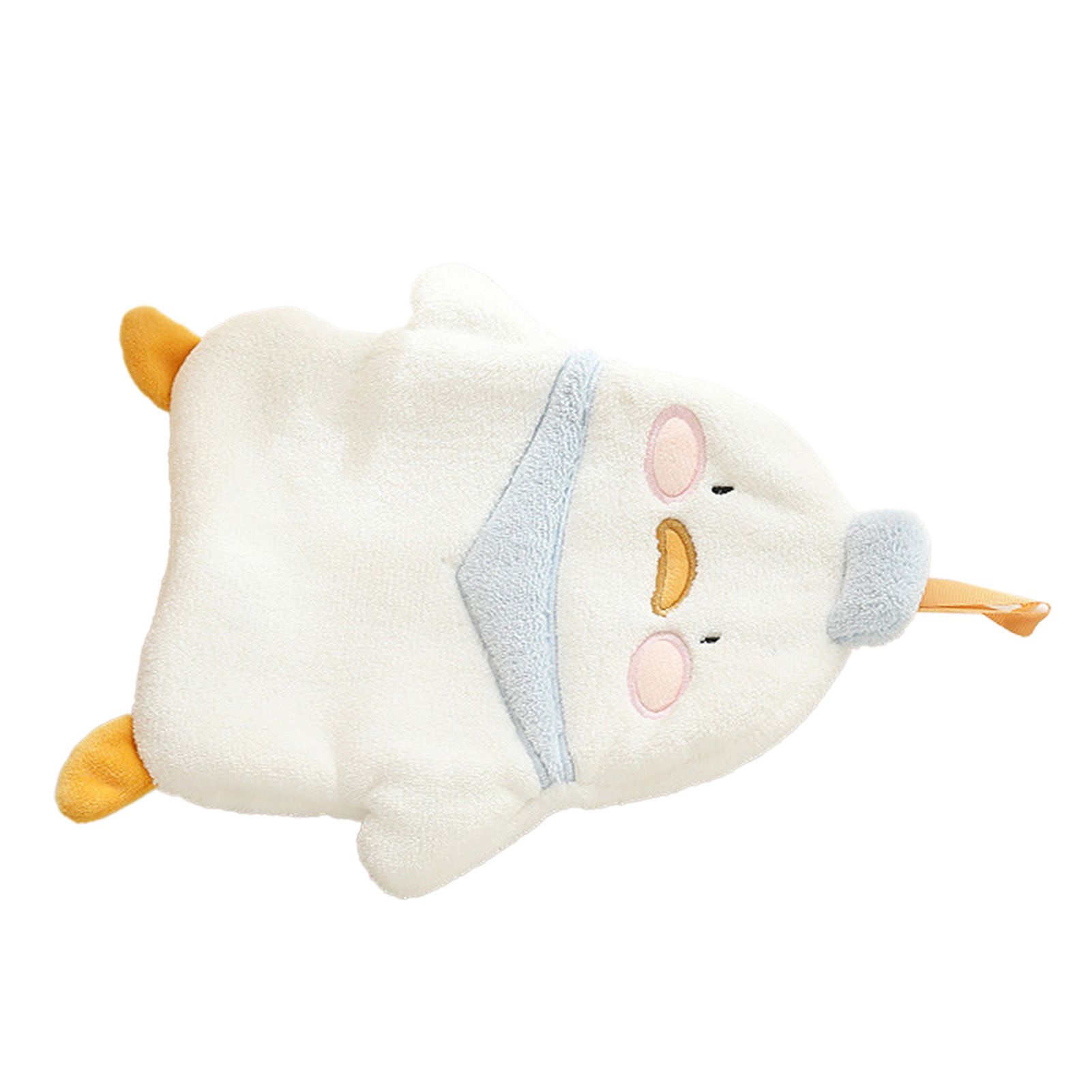 Animal Hand Towel Soft Cute Wall Mounted Dish Cloth Hand Dry Towel for Kitchen Bathroom Duck - Image 7