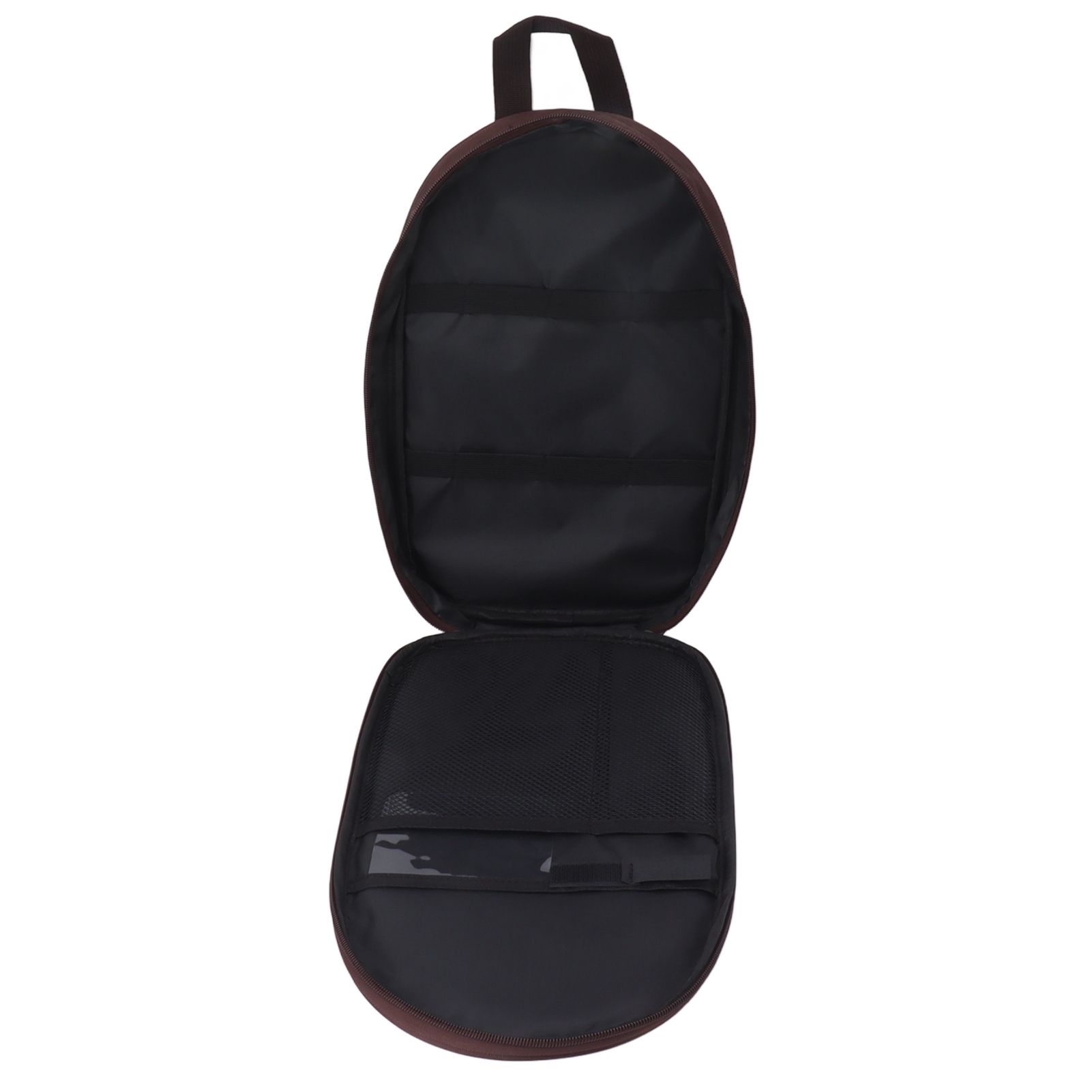 Camping Travel Cooking Utensils Bag Travel Cookware Pouch Bag with Handle for BBQ Camp Cookware Kitchen Kit Brown - Image 8