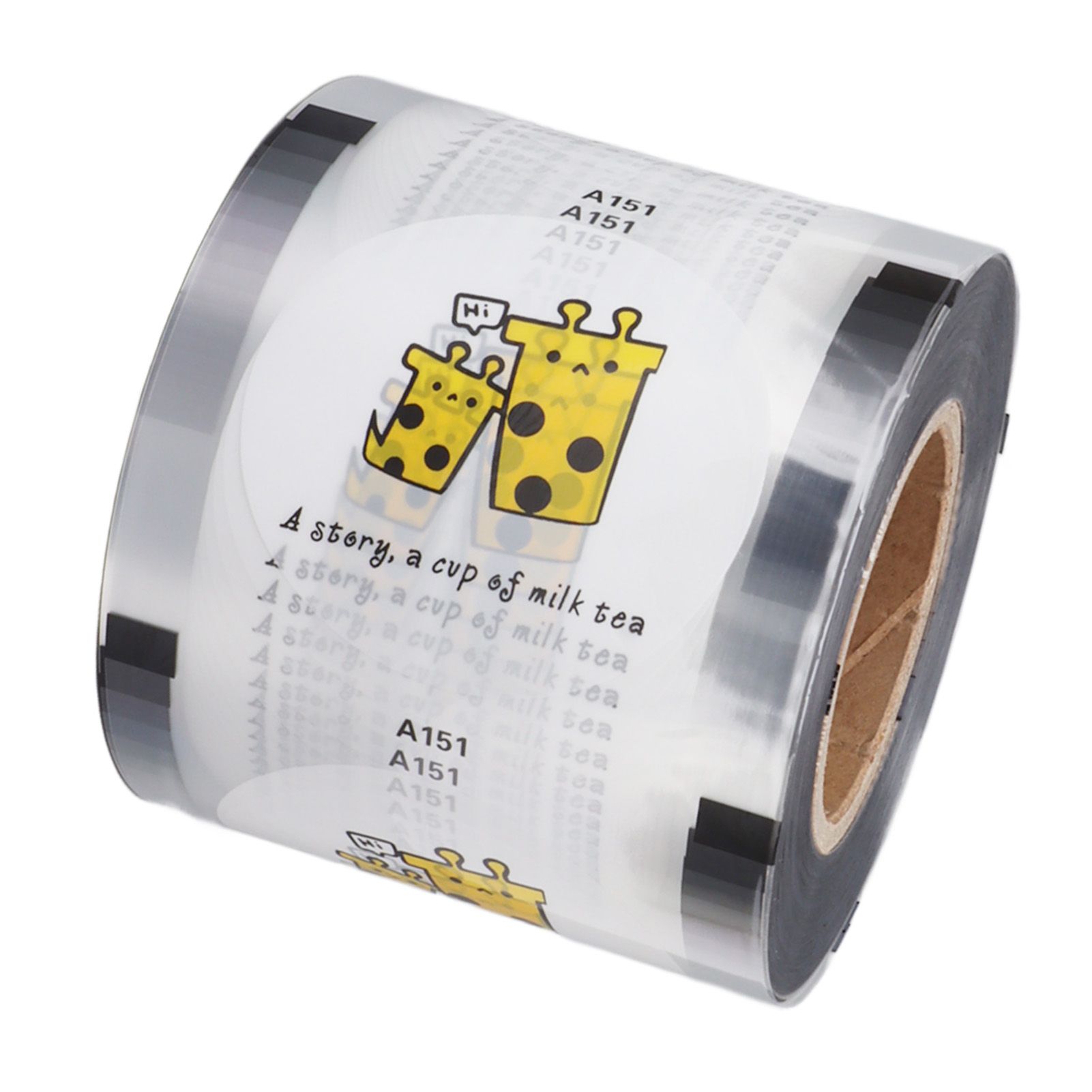 Cup Sealer Film 2000PCS Per Roll CPP Cute Giraffe Pattern Milk Tea Cup Sealing Film for Plastic and Paper Cup 90 to 95mm - Image 7