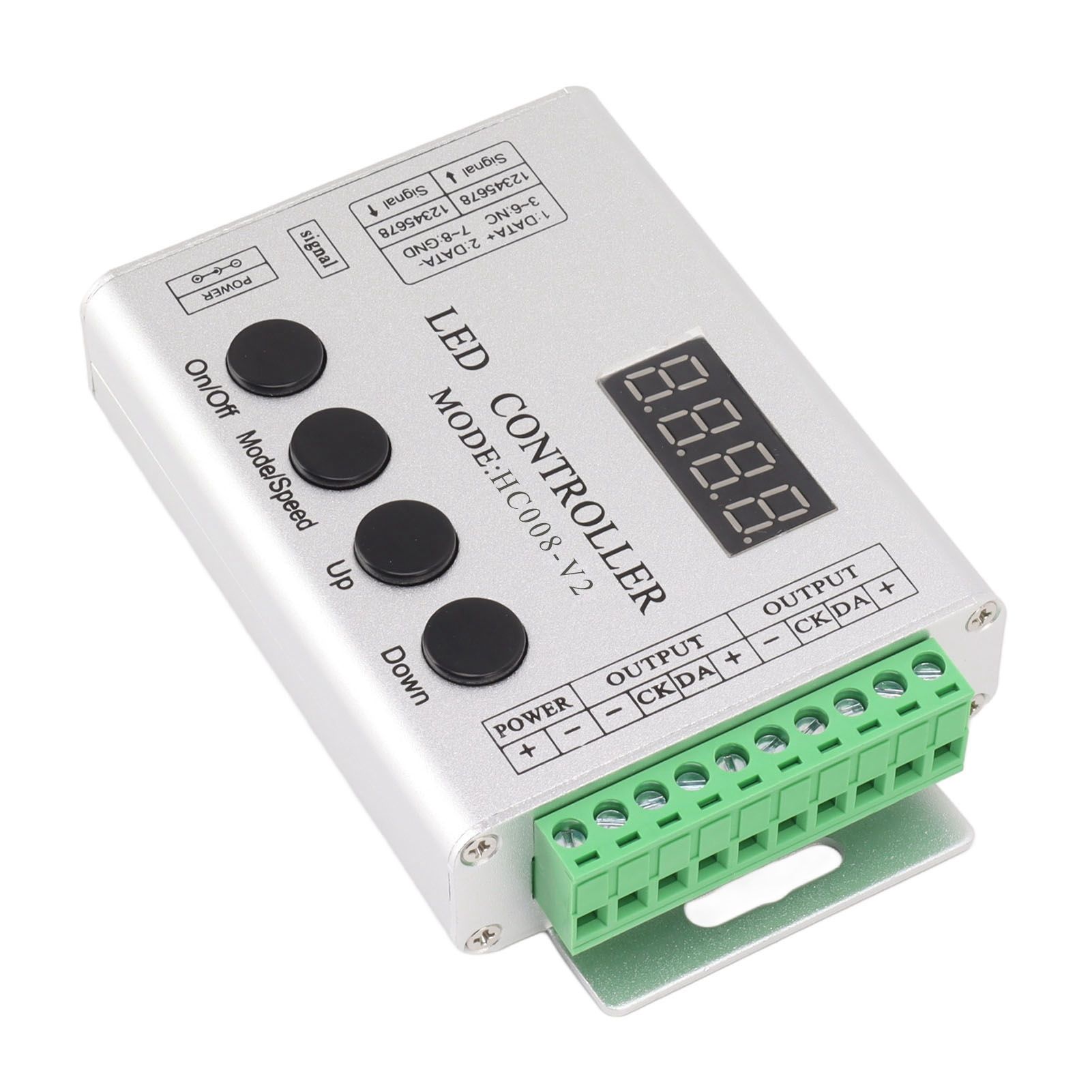 LED RGB Controller SPI Signal Light Strip Controller for 6803 1903 WS2811 WS2812B 5V to 24V - Image 4