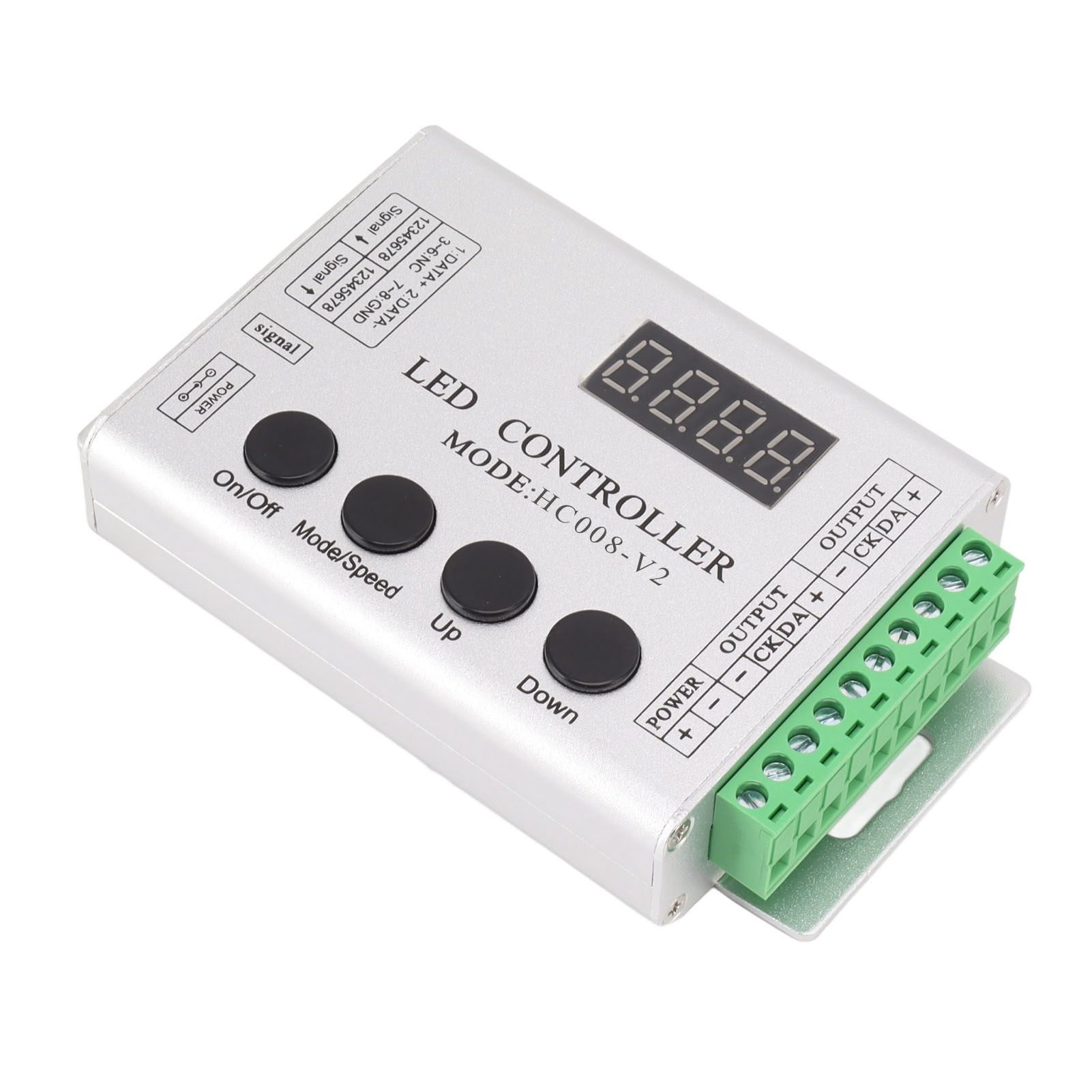 LED RGB Controller SPI Signal Light Strip Controller for 6803 1903 WS2811 WS2812B 5V to 24V - Image 5