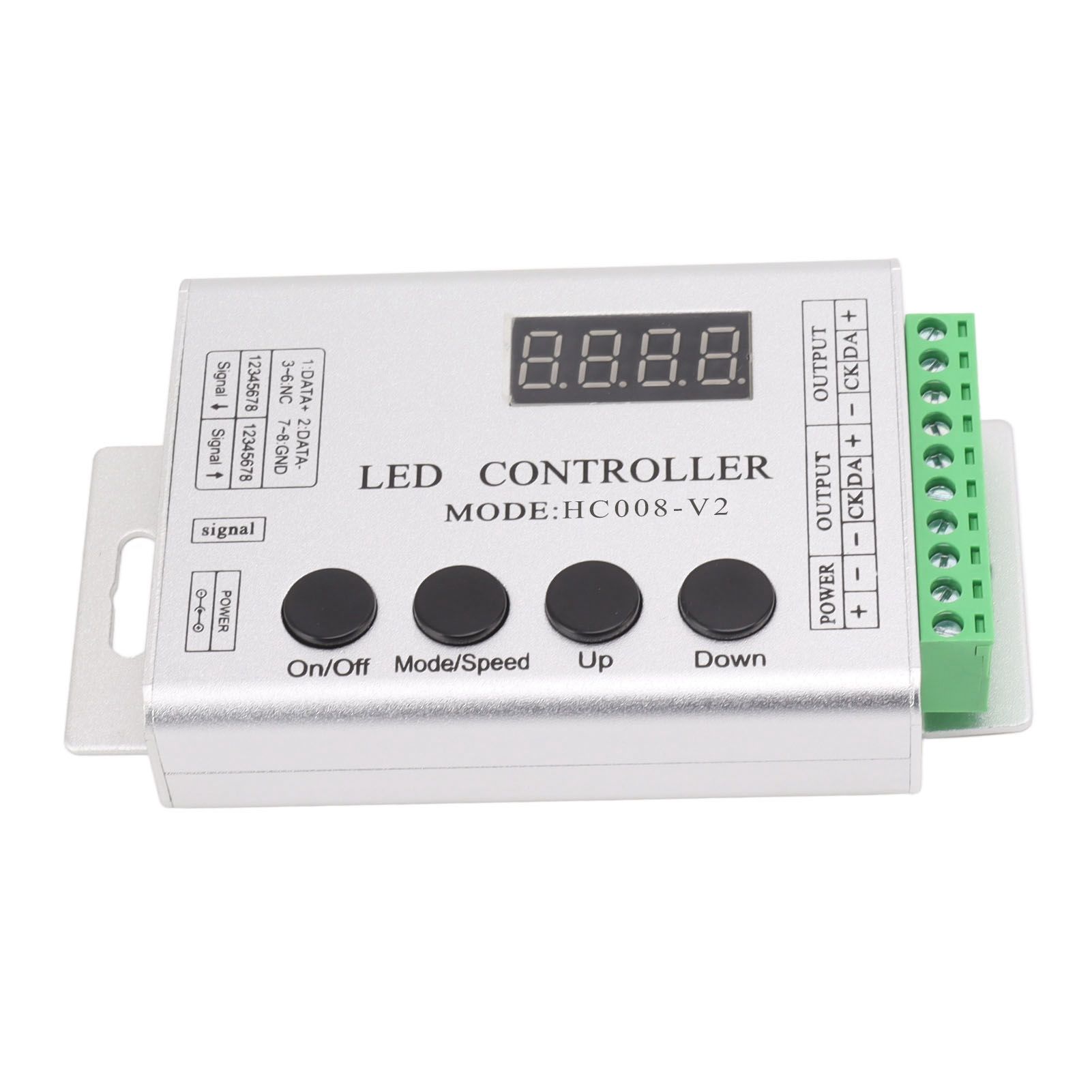 LED RGB Controller SPI Signal Light Strip Controller for 6803 1903 WS2811 WS2812B 5V to 24V - Image 6
