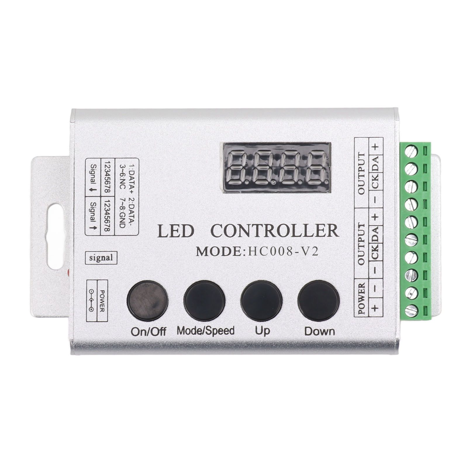 LED RGB Controller SPI Signal Light Strip Controller for 6803 1903 WS2811 WS2812B 5V to 24V - Image 7