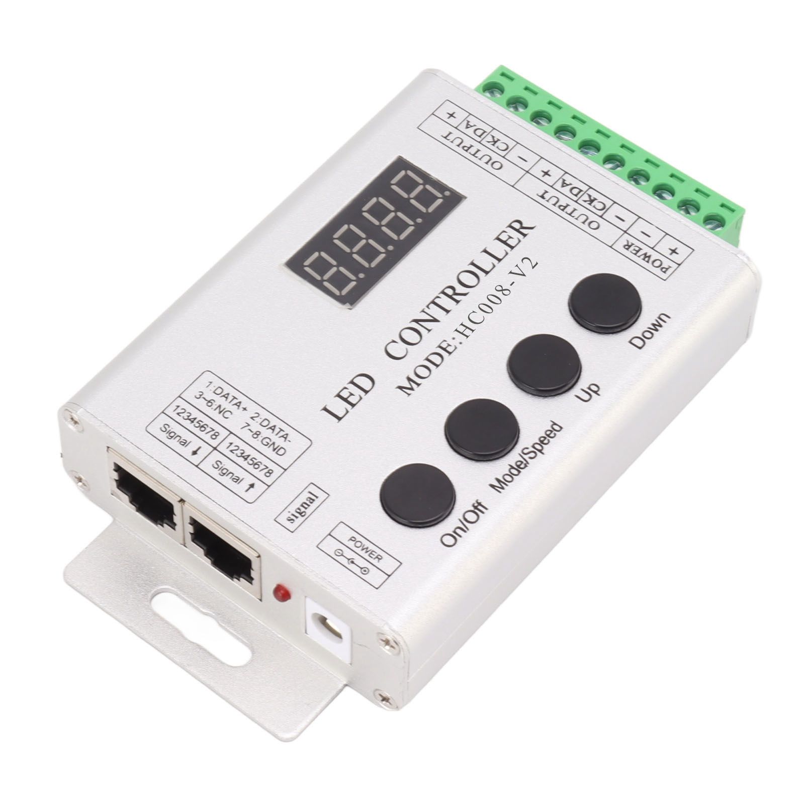 LED RGB Controller SPI Signal Light Strip Controller for 6803 1903 WS2811 WS2812B 5V to 24V - Image 8