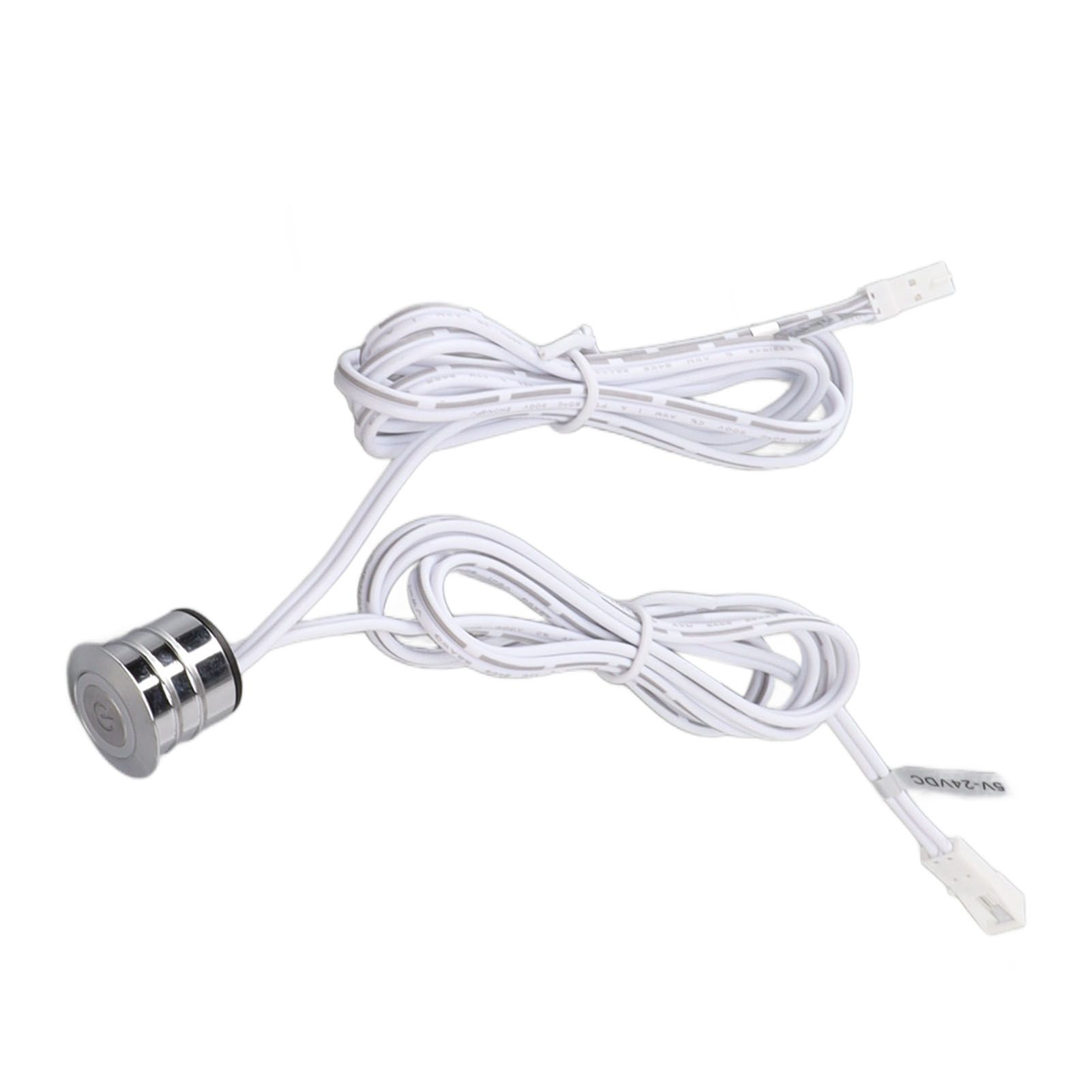 Blue LED Touch Switch Embedded Installation Heat Dissipation Touch Switch for Closet Cabinets Wine Cooler Lights - Image 1