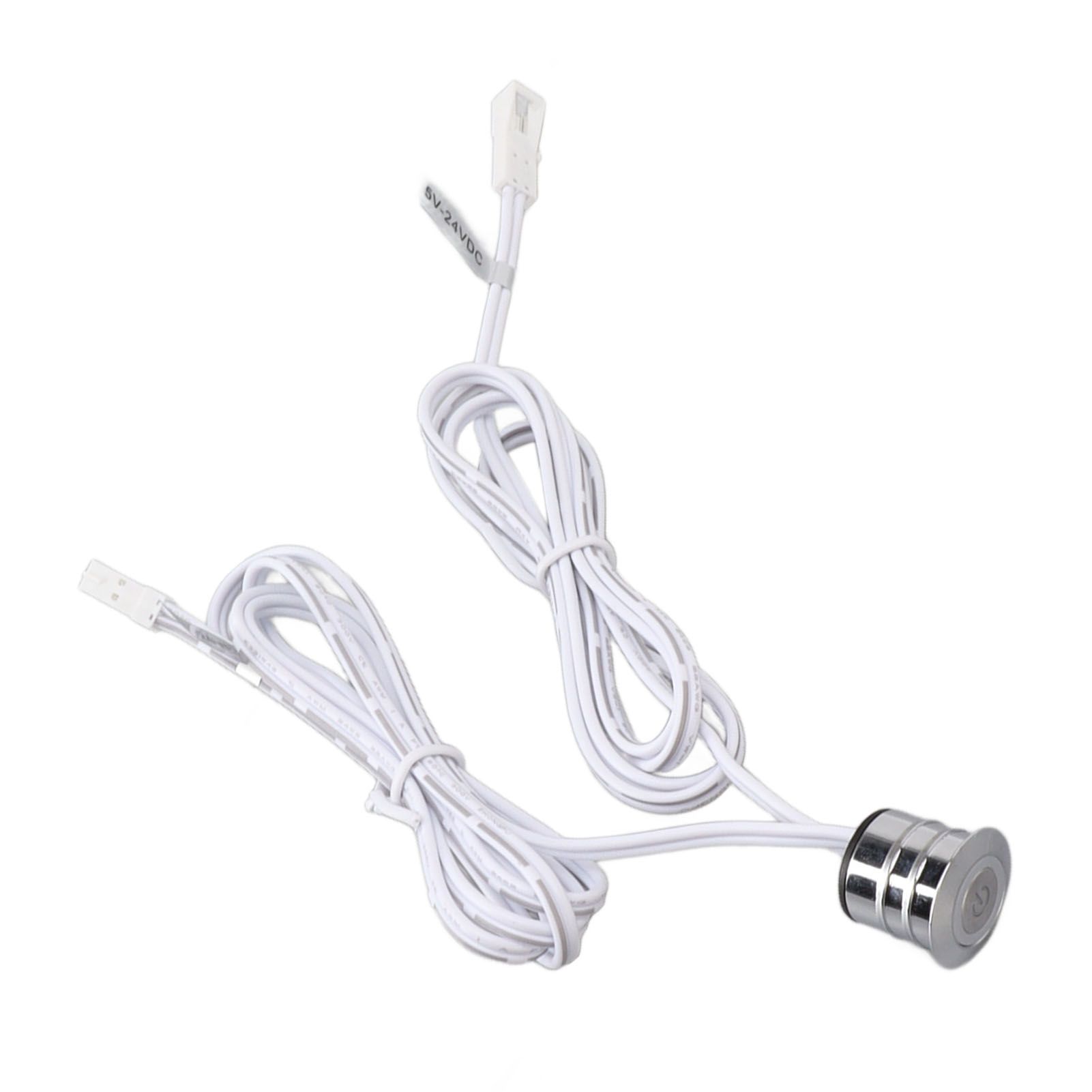 Blue LED Touch Switch Embedded Installation Heat Dissipation Touch Switch for Closet Cabinets Wine Cooler Lights - Image 2